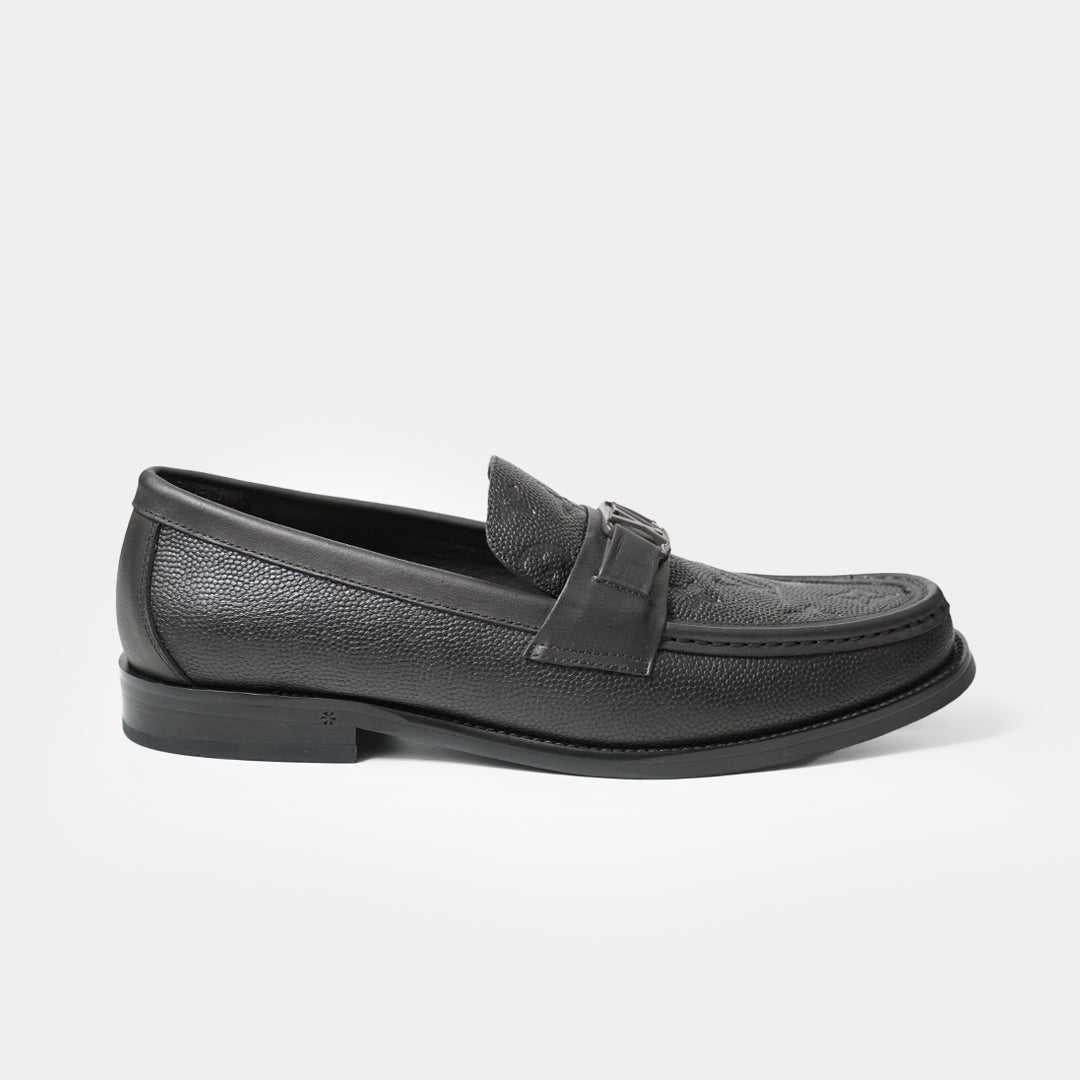 louis vuitton premium quality black major loafer louis vuitton premium quality black major loafer
