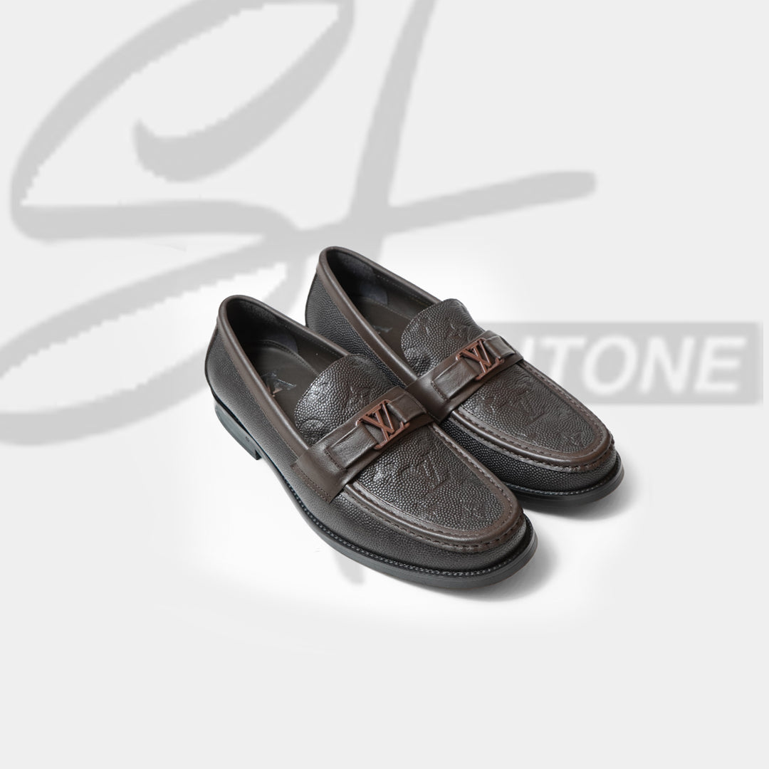 louis vuitton premium quality brown major loafer louis vuitton premium quality brown major loafer