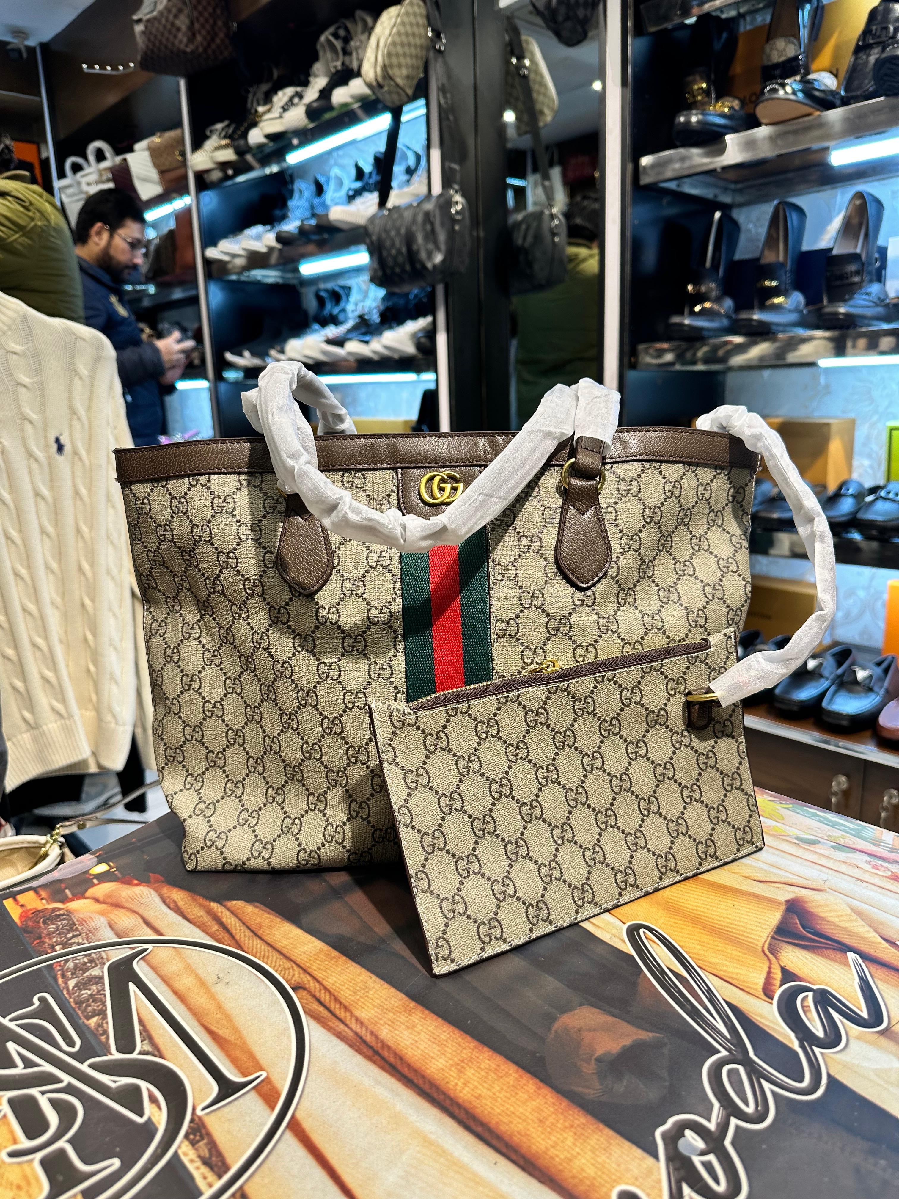gucci ophidia gg medium tote bag with signature green and red web gucci ophidia gg medium tote bag with signature green and red web