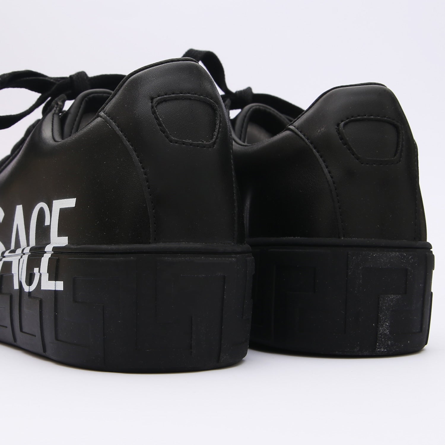 937A3354-D190-46AD-AF7C-F5910551DB07-1 Versace premium Black Sneakers - Image 2
