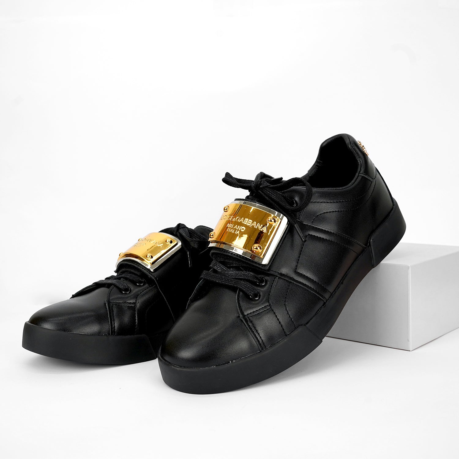 dolce & gabbana premium sneakers black dolce & gabbana premium sneakers black