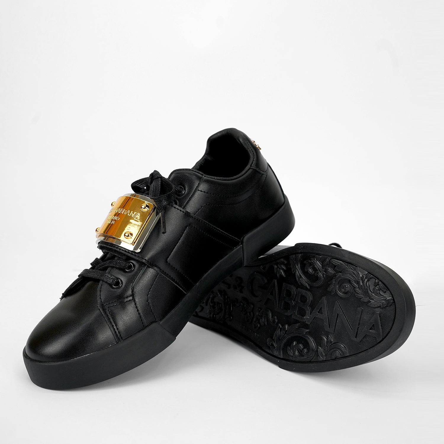 dolce & gabbana premium sneakers black dolce & gabbana premium sneakers black