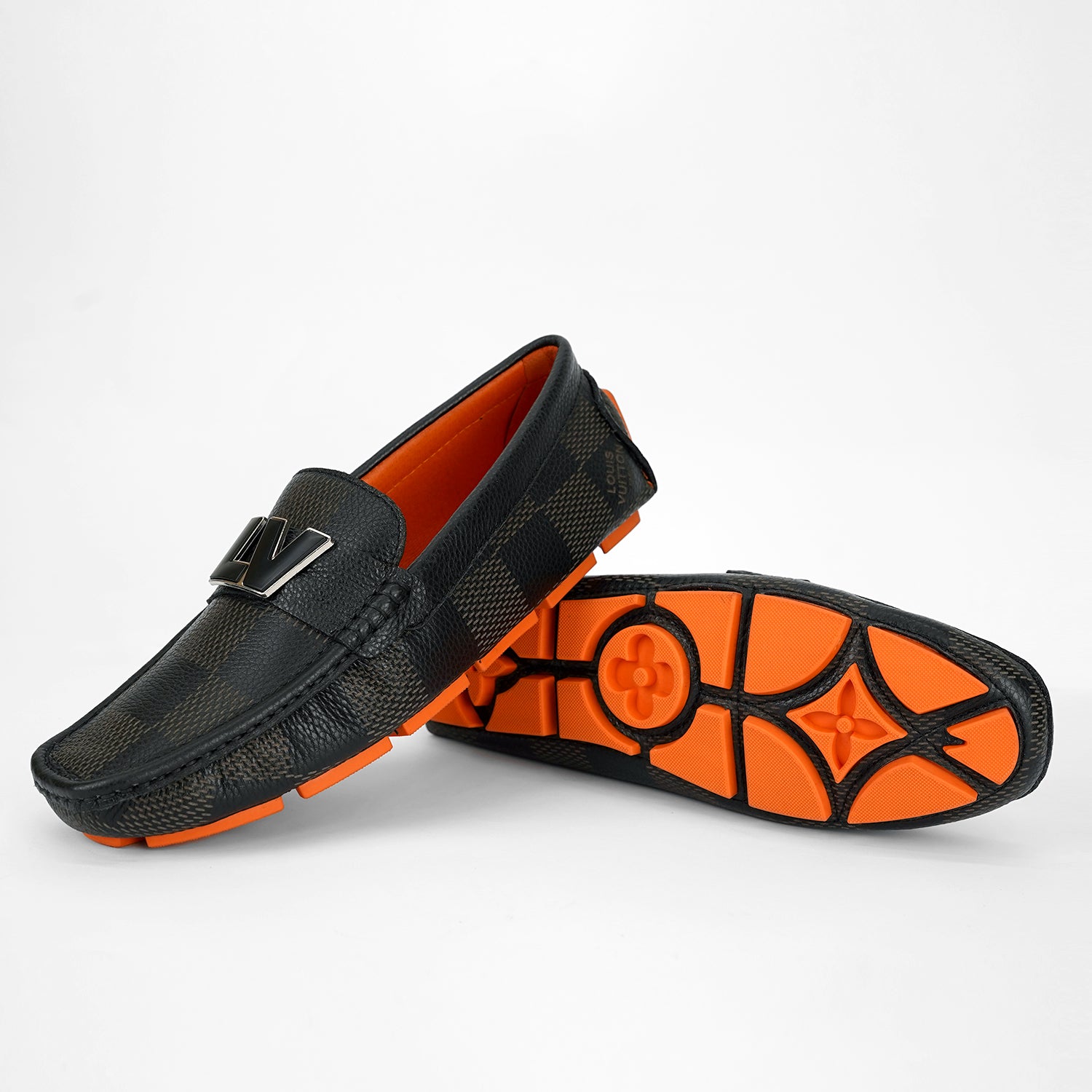 louis vuitton premium loafers with logo louis vuitton premium loafers with logo