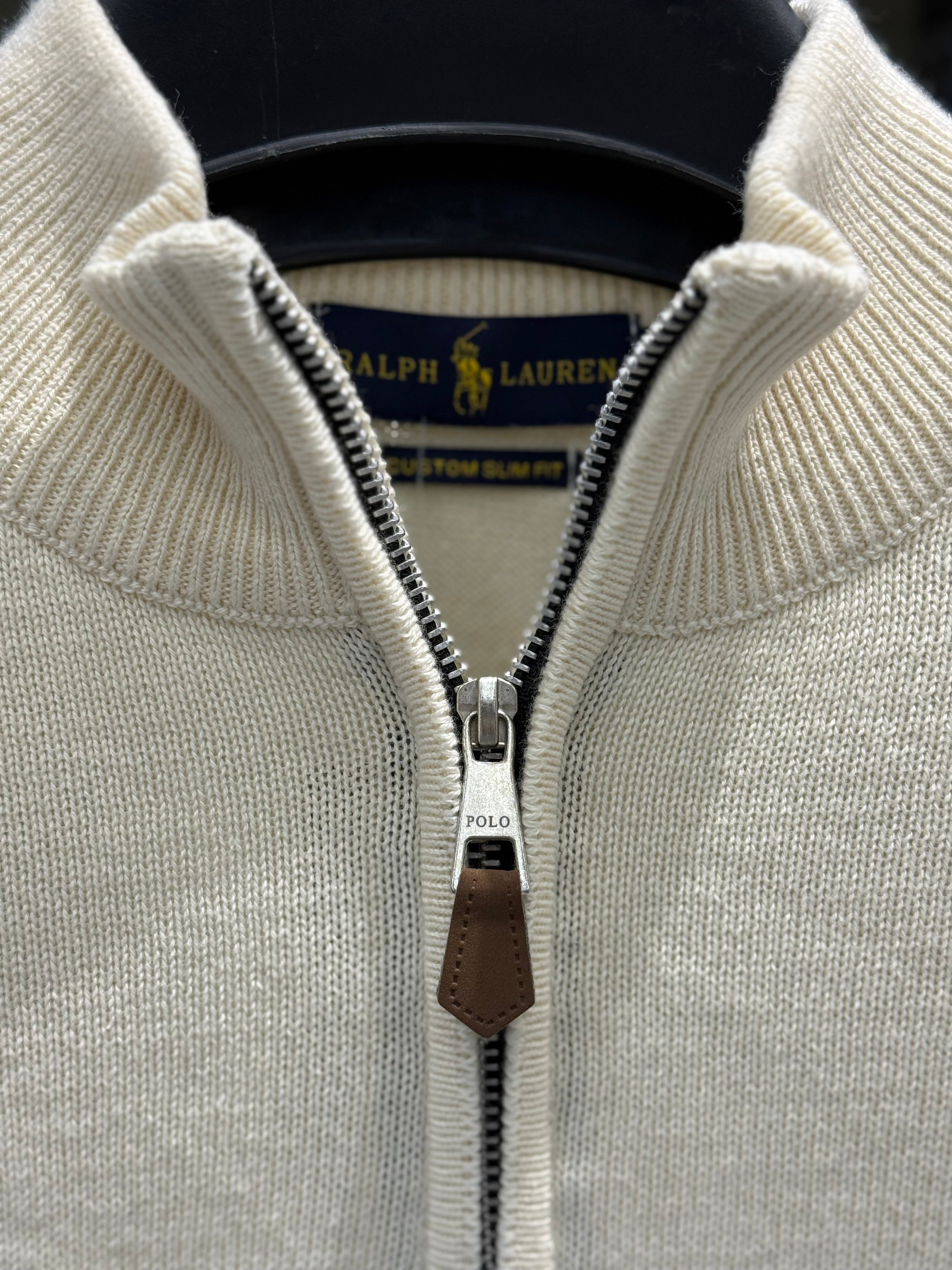 IMG_0544 Luxury Men's Half-Zip Pullover Sweater - Image 2