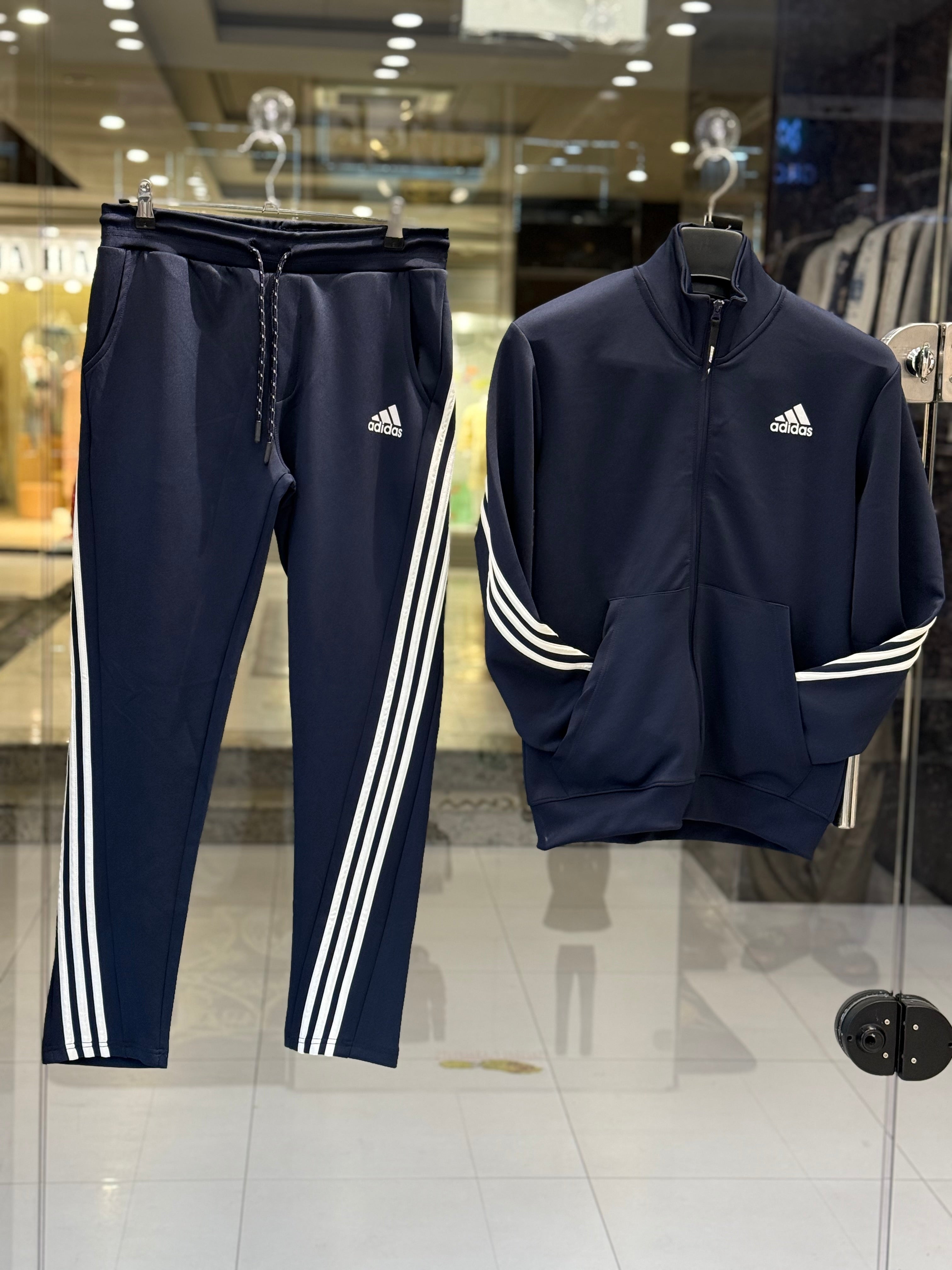 IMG_0558 Navy Tracksuit for Men – Premium Zip-Up Jacket