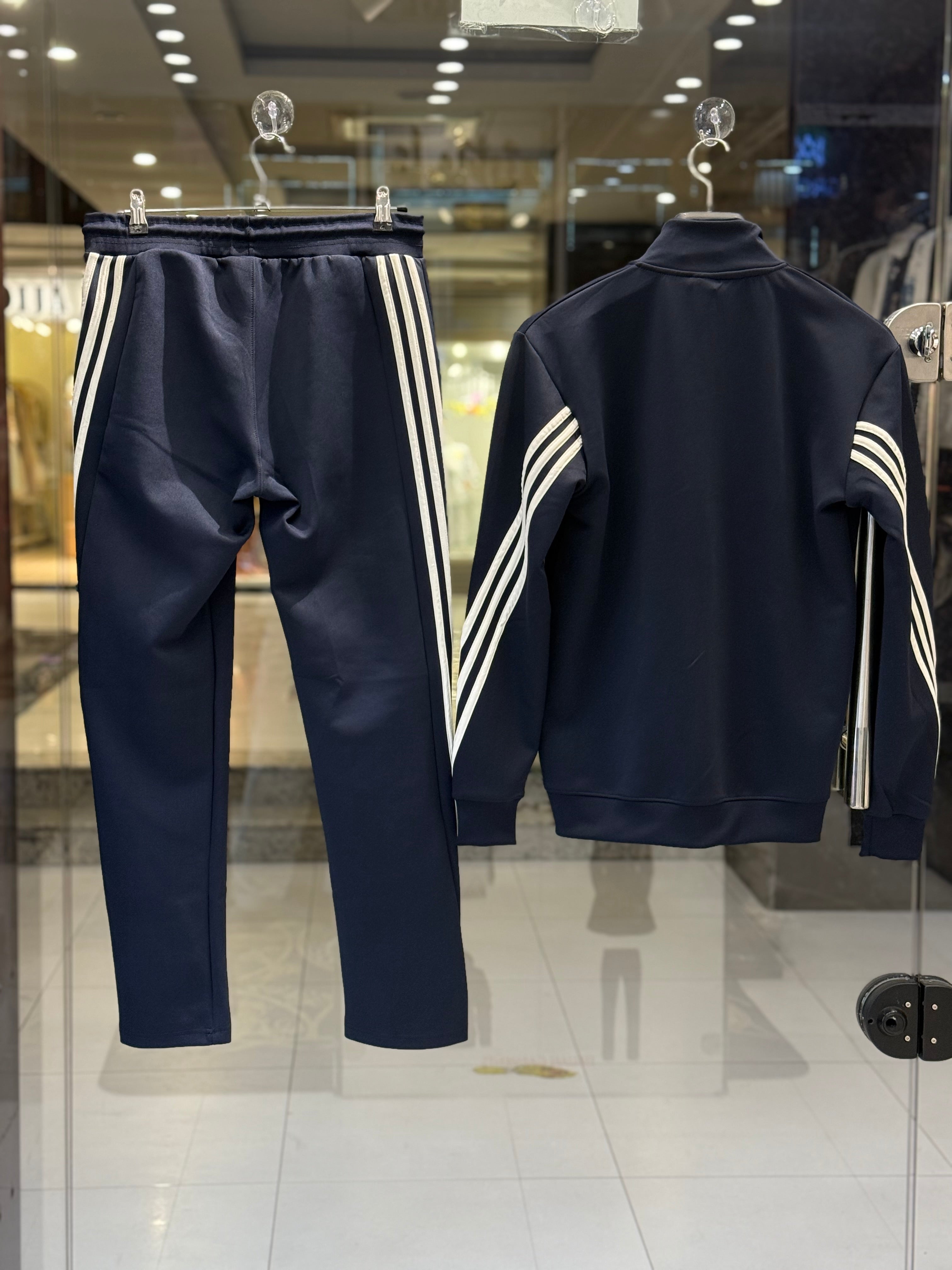 IMG_0559 Navy Tracksuit for Men – Premium Zip-Up Jacket - Image 3