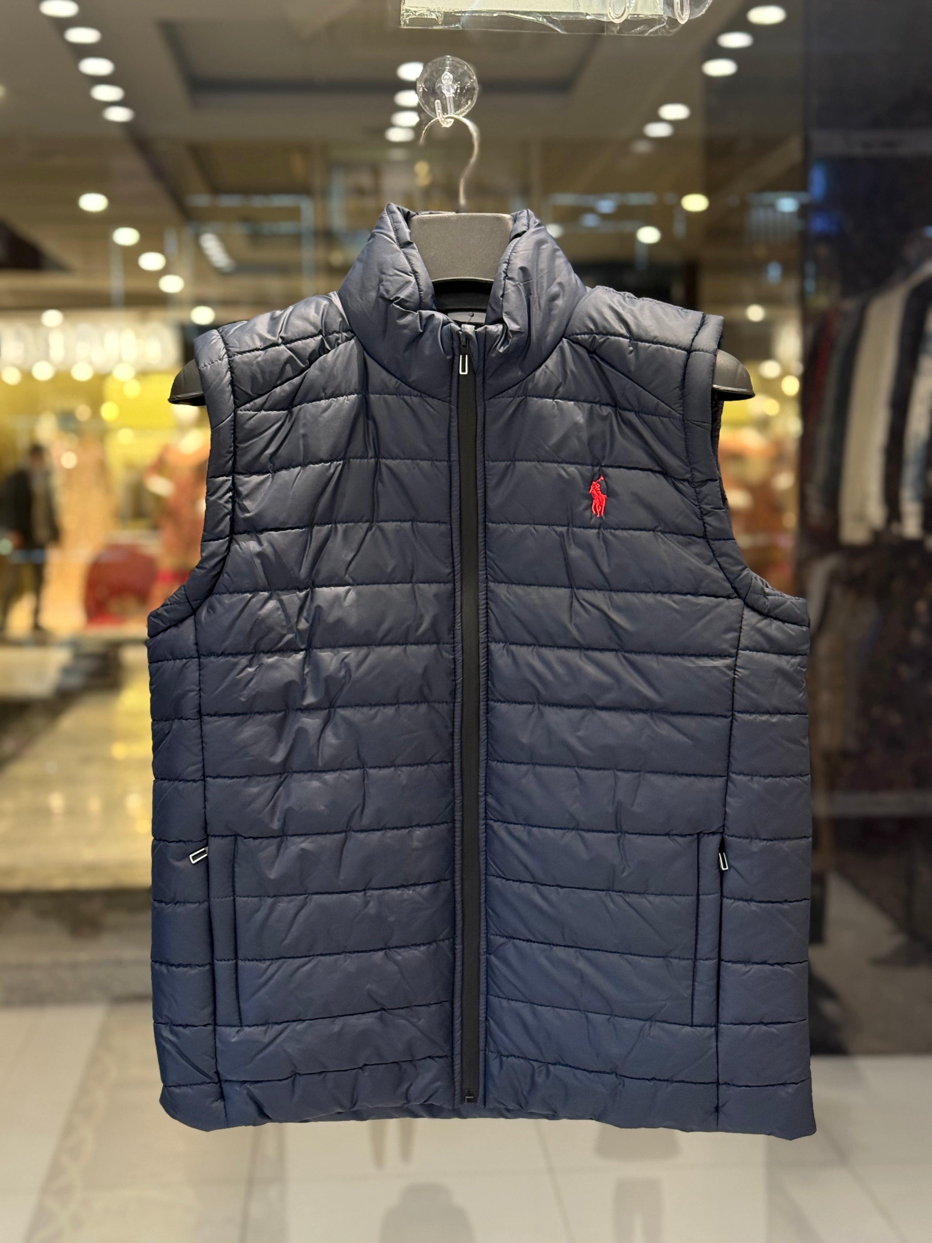 IMG_0696 Polo Ralph Lauren Half Sleeve Blue Jacket for Men – Premium Casual Wear