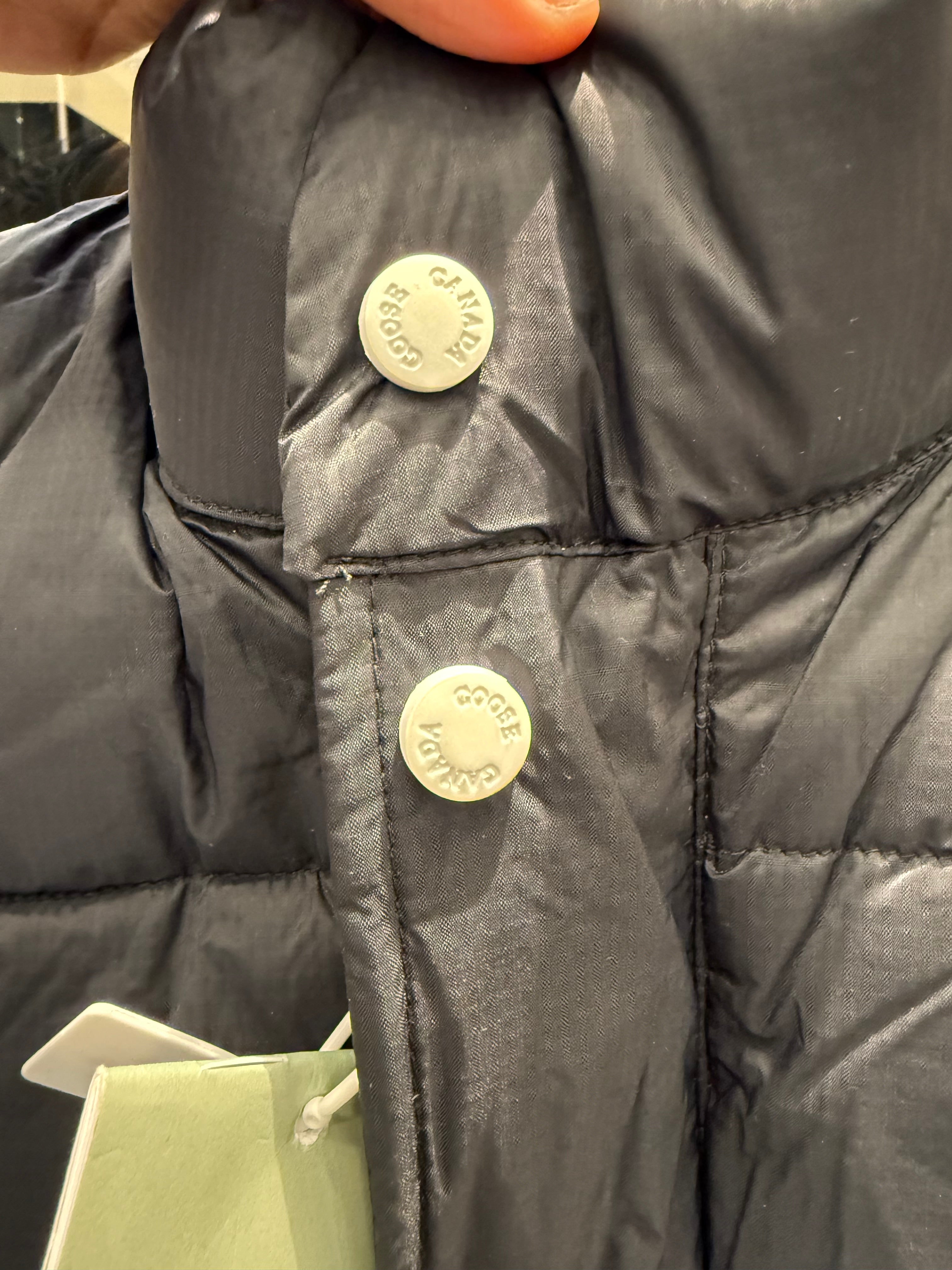 IMG_0843 Premium Canada Goose Black Puffer Vest - Image 3