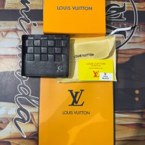 Premium Louis Vuitton Damier Infini Embossed Leather Bi-Fold Wallet