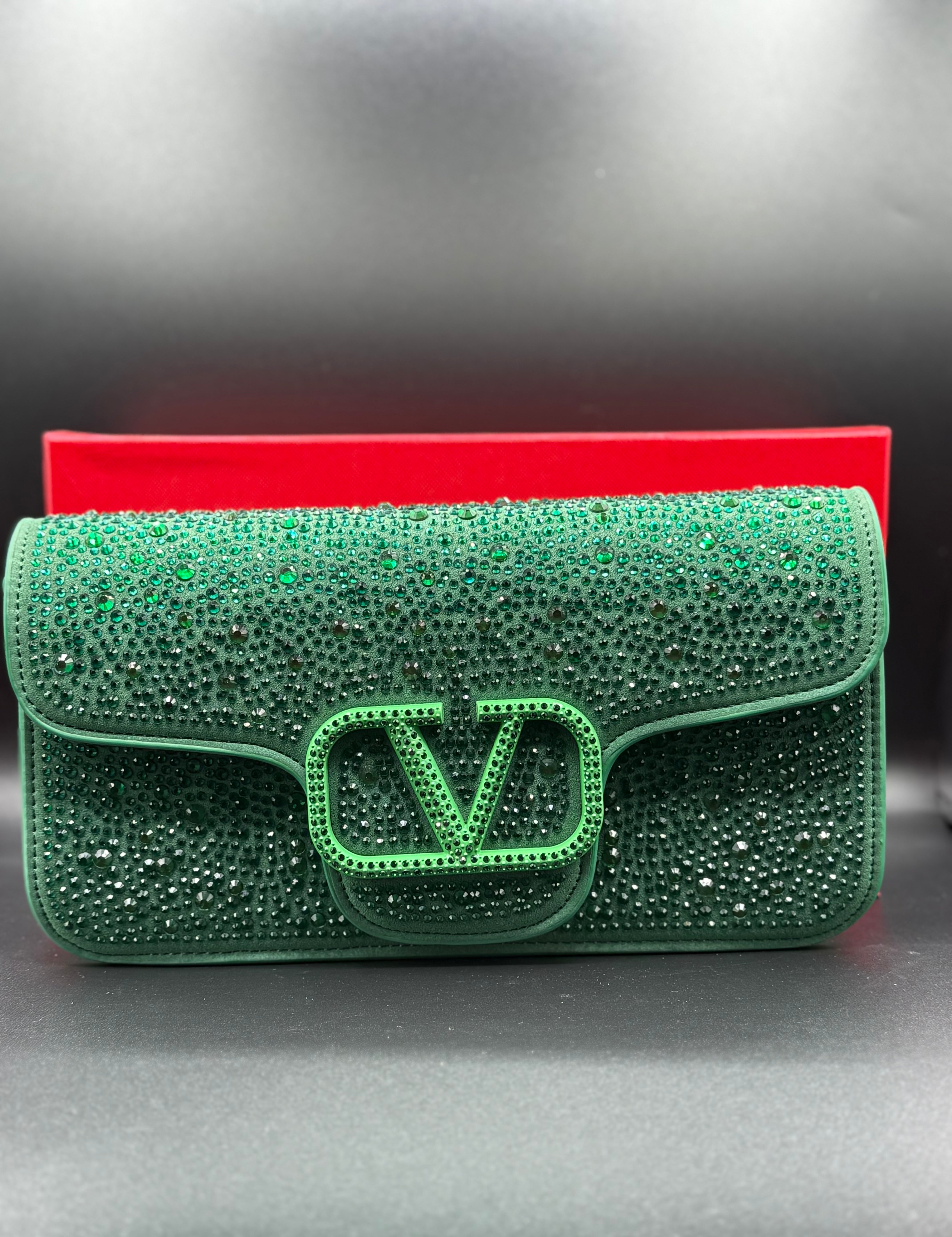 IMG_1591 Premium Valentino-Inspired Crystal Embellished Locò Shoulder Bag
