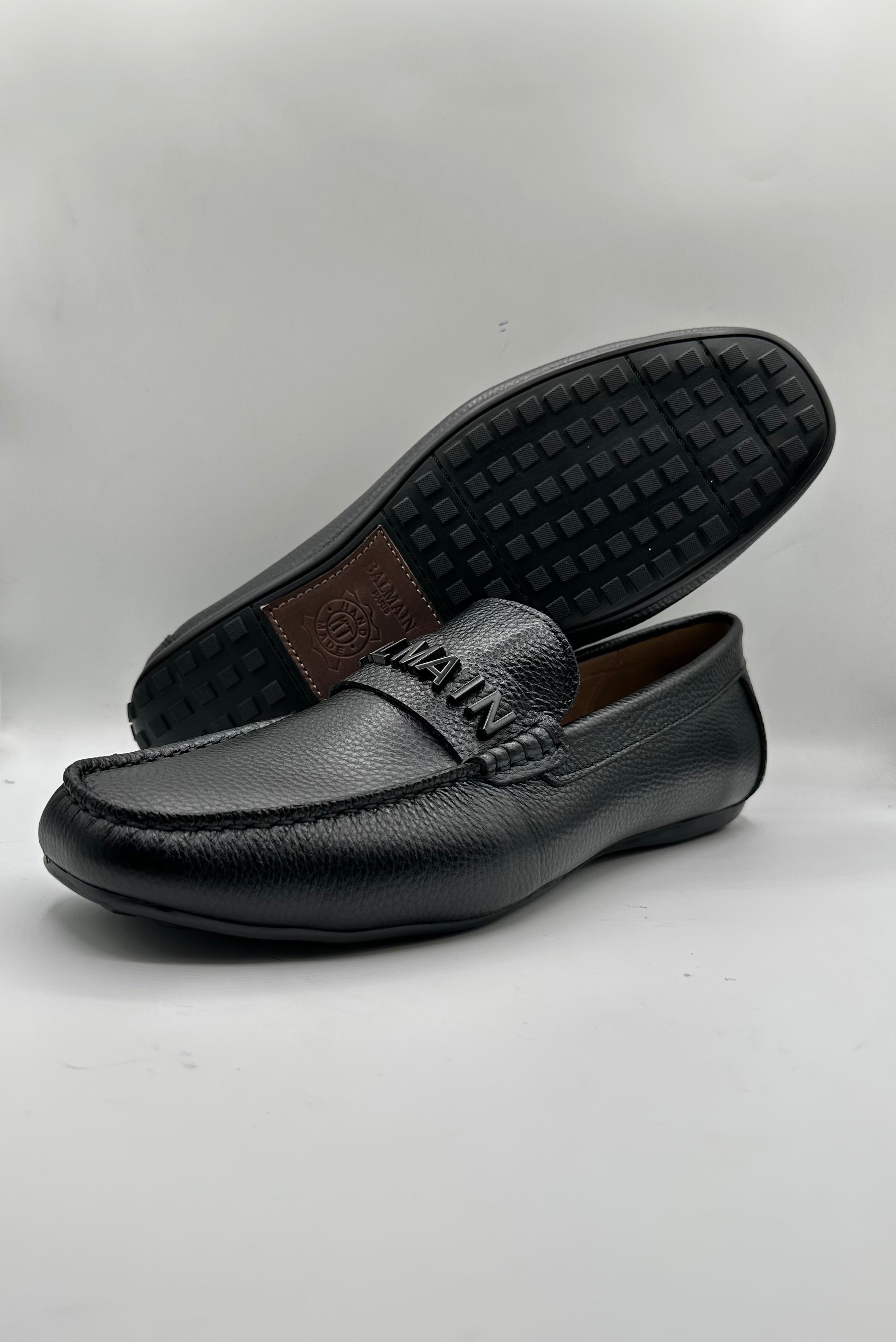 balmain paris inspired premium men's leather loafers balmain paris inspired premium men's leather loafers