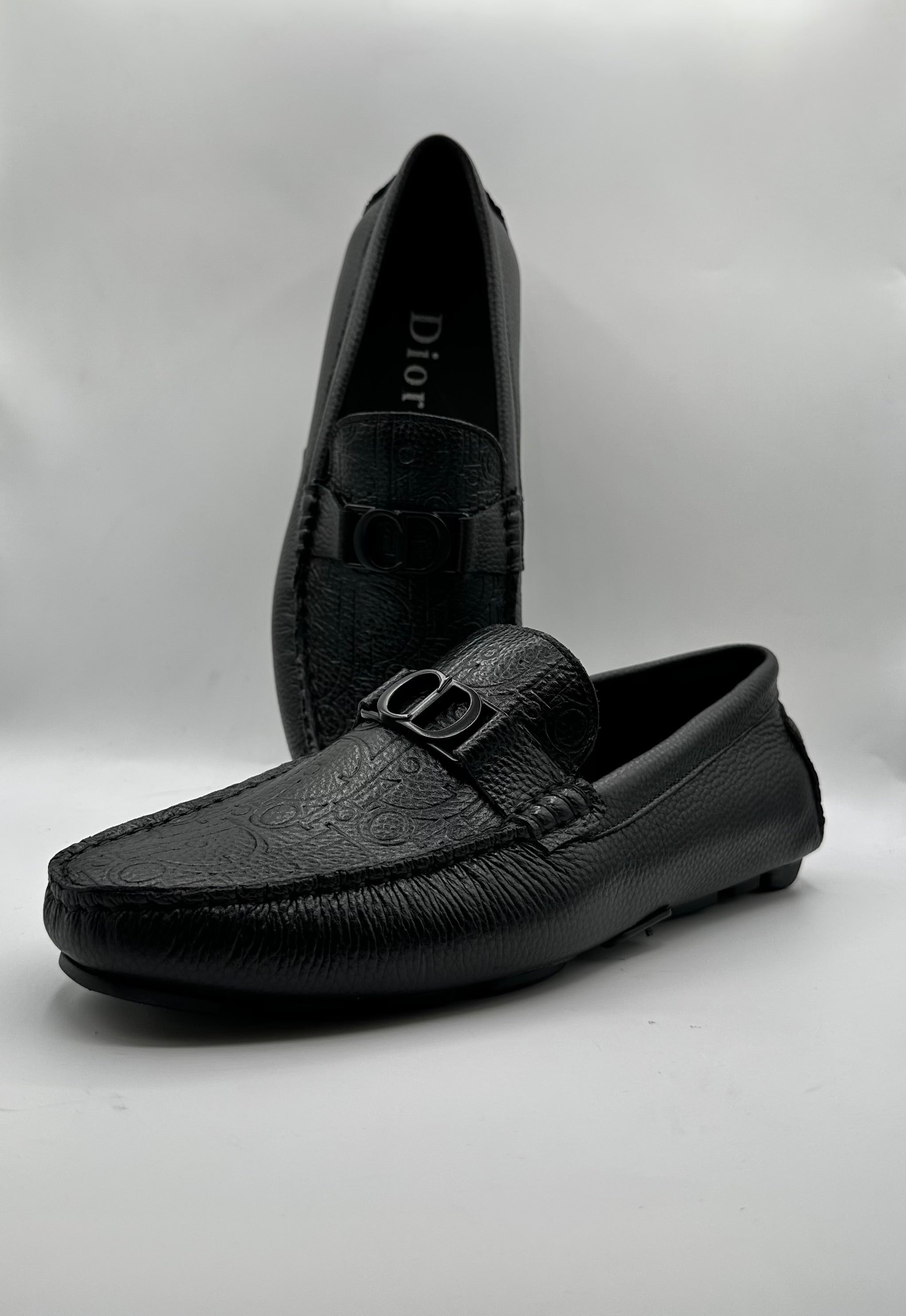 dior inspired premium men’s loafers – luxury suede & grained leather dior inspired premium men’s loafers – luxury suede & grained leather