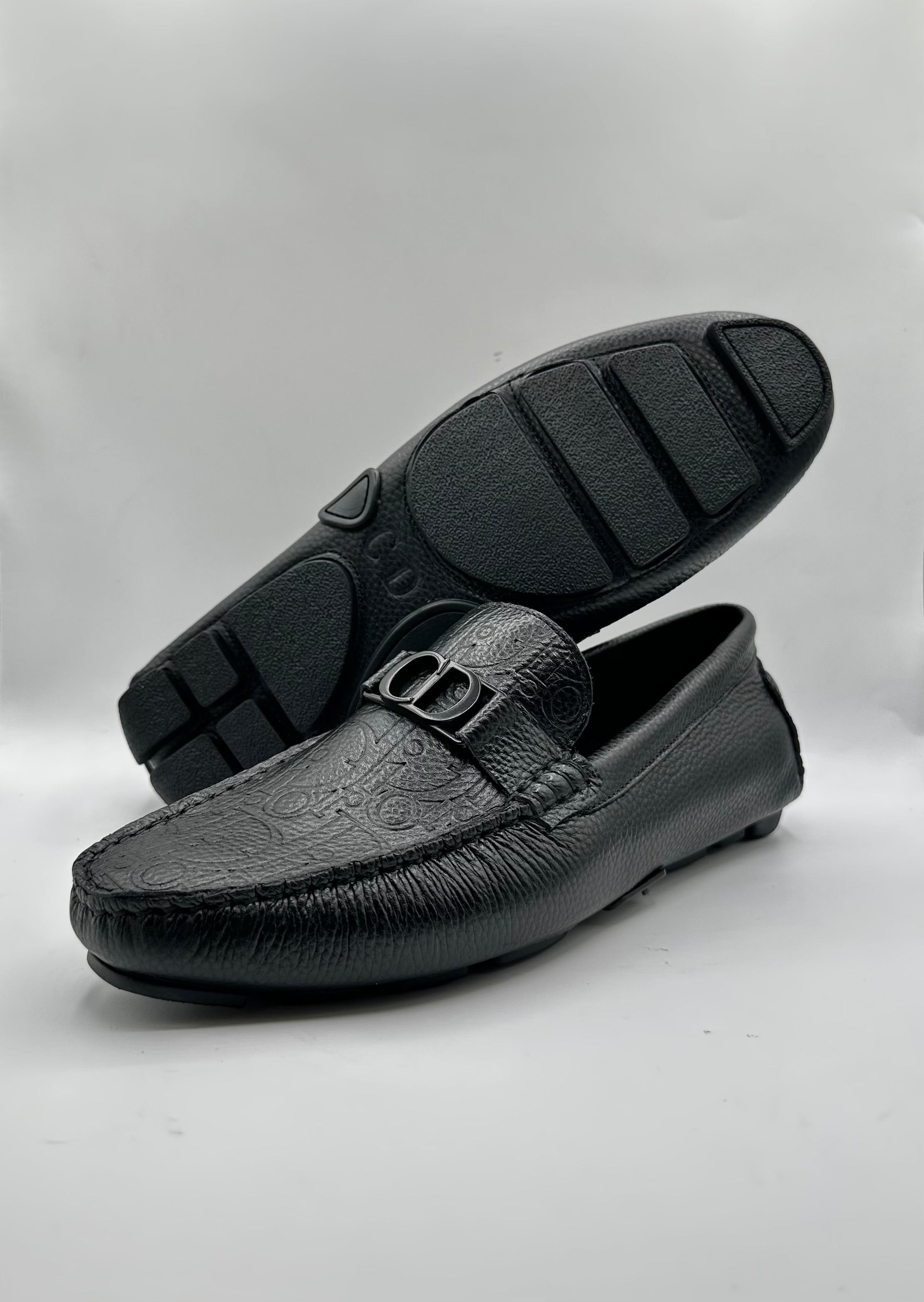 dior inspired premium men’s loafers – luxury suede & grained leather dior inspired premium men’s loafers – luxury suede & grained leather