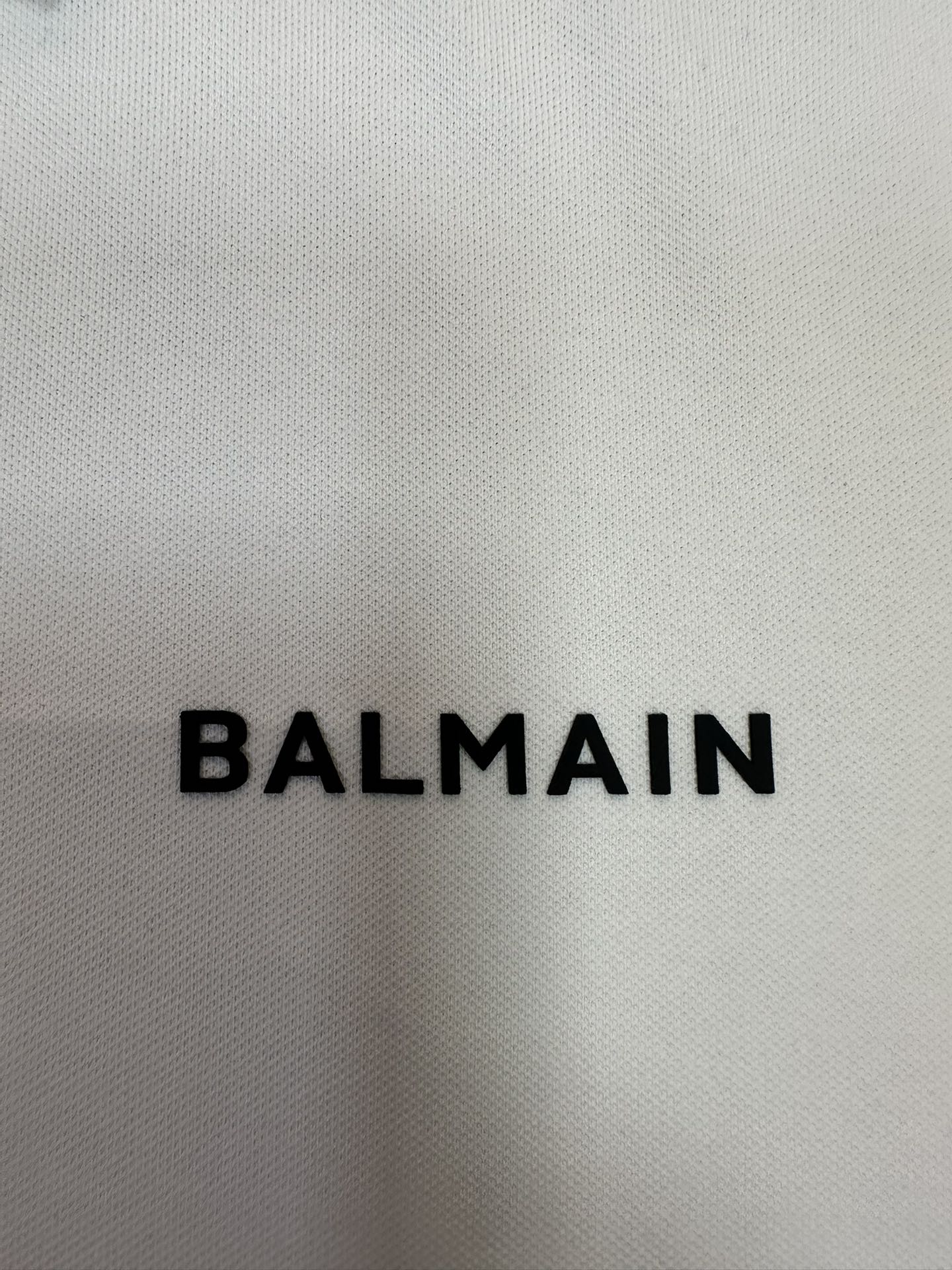 balmain polo shirt with rubber logo – premium fit balmain polo shirt with rubber logo – premium fit