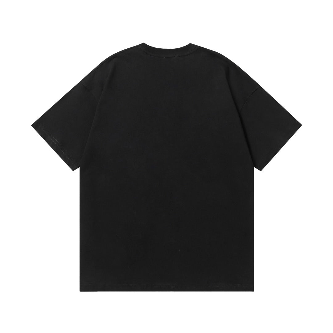 IMG_9179 Moncler-Inspired Black Graphic Logo T-Shirt – Luxury Designer Streetwear | Sintone - Image 4