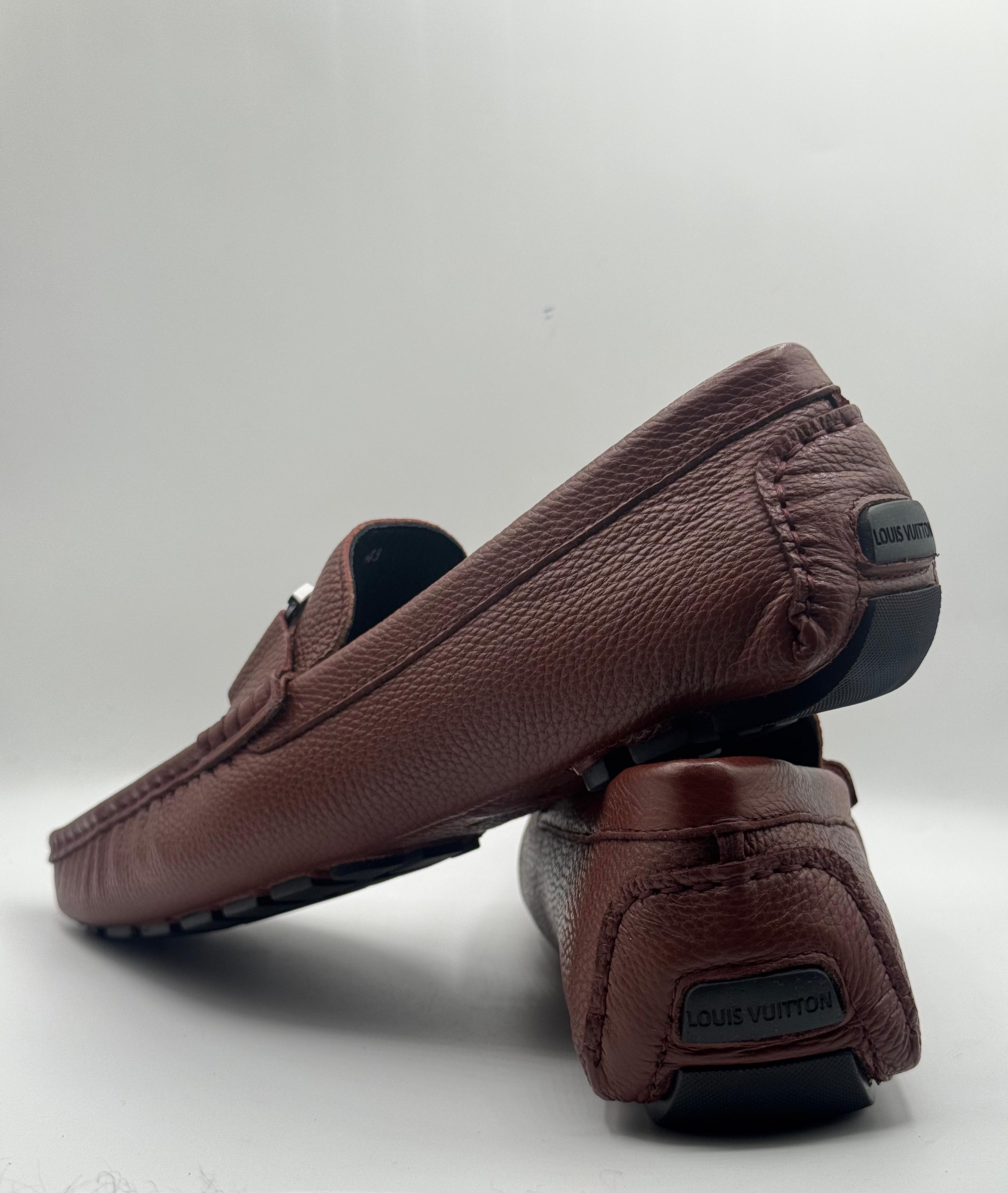 louis vuitton brown leather moccasins louis vuitton brown leather moccasins