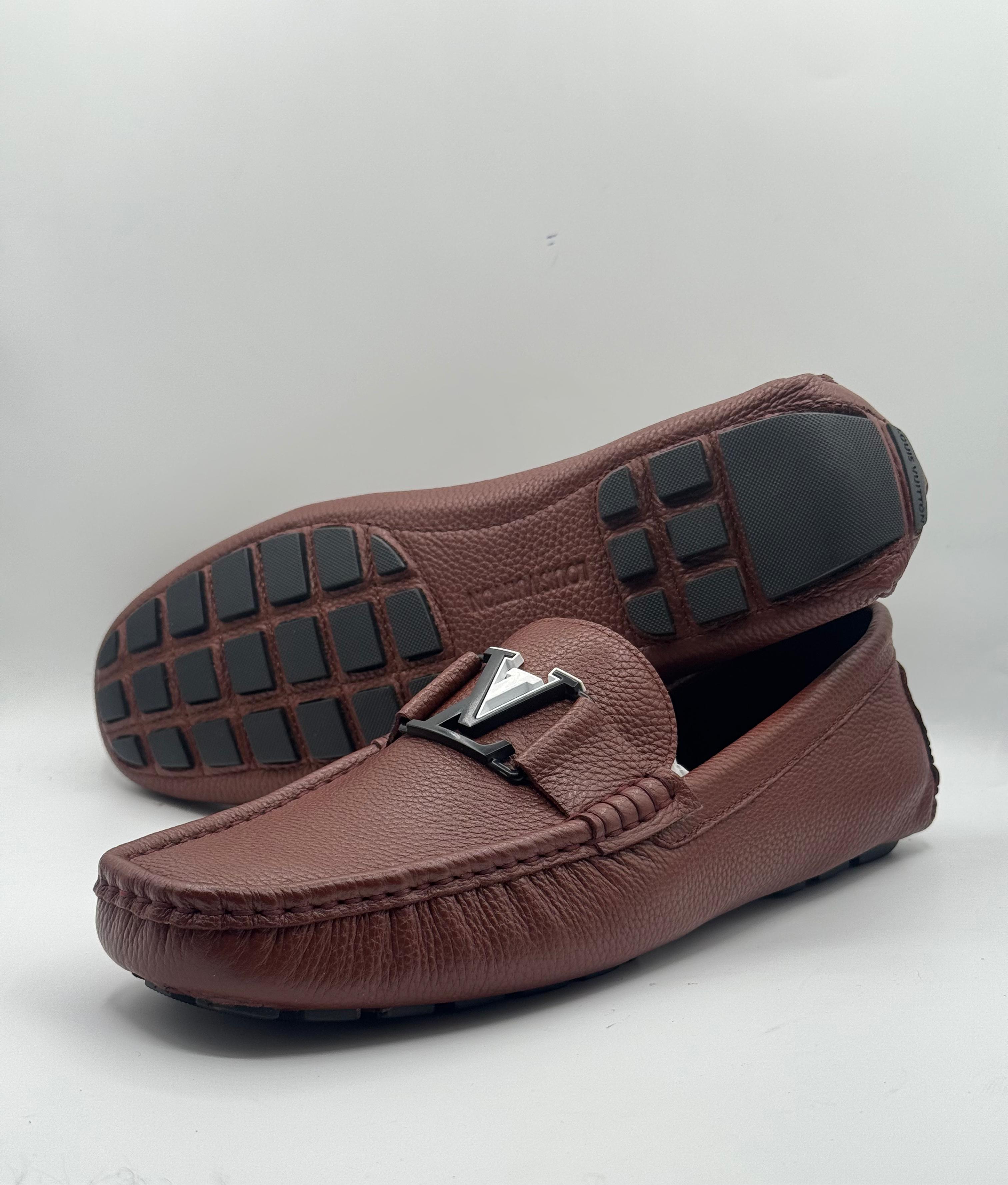 louis vuitton brown leather moccasins louis vuitton brown leather moccasins