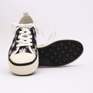 amiri premium black and white sneakers