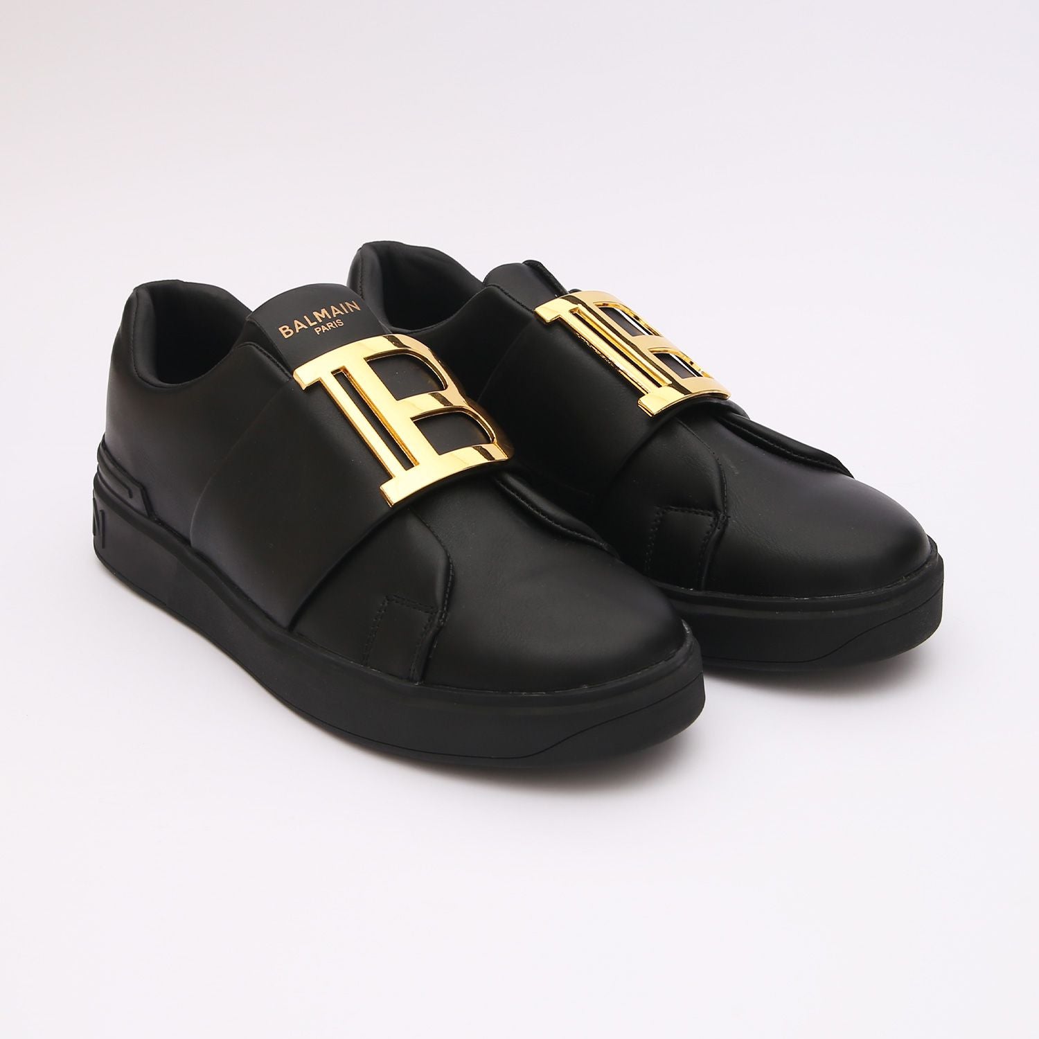balmain premium black sneakers balmain premium black sneakers