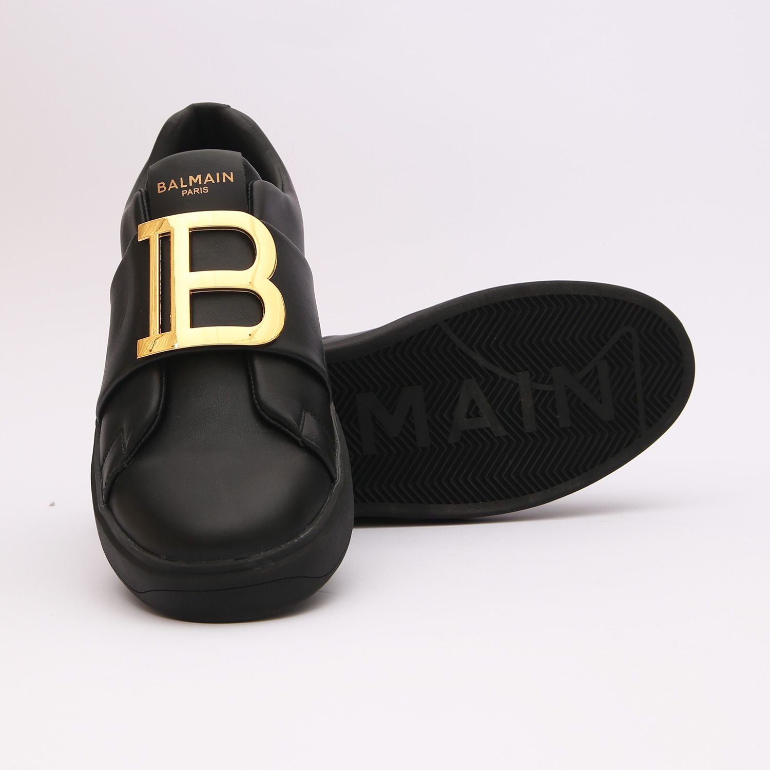 balmain premium black sneakers balmain premium black sneakers