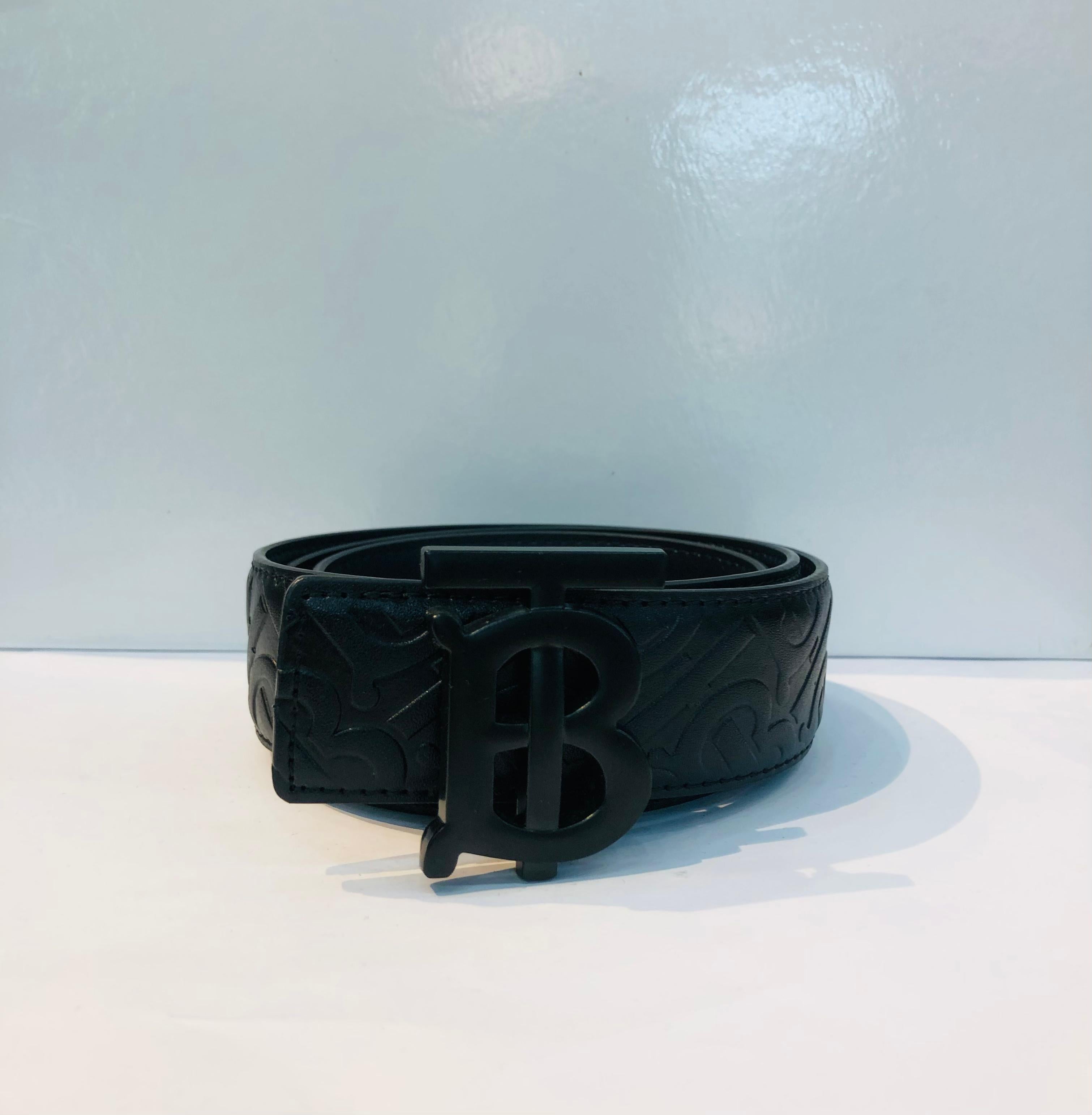 burberry black leather belt burberry black leather belt
