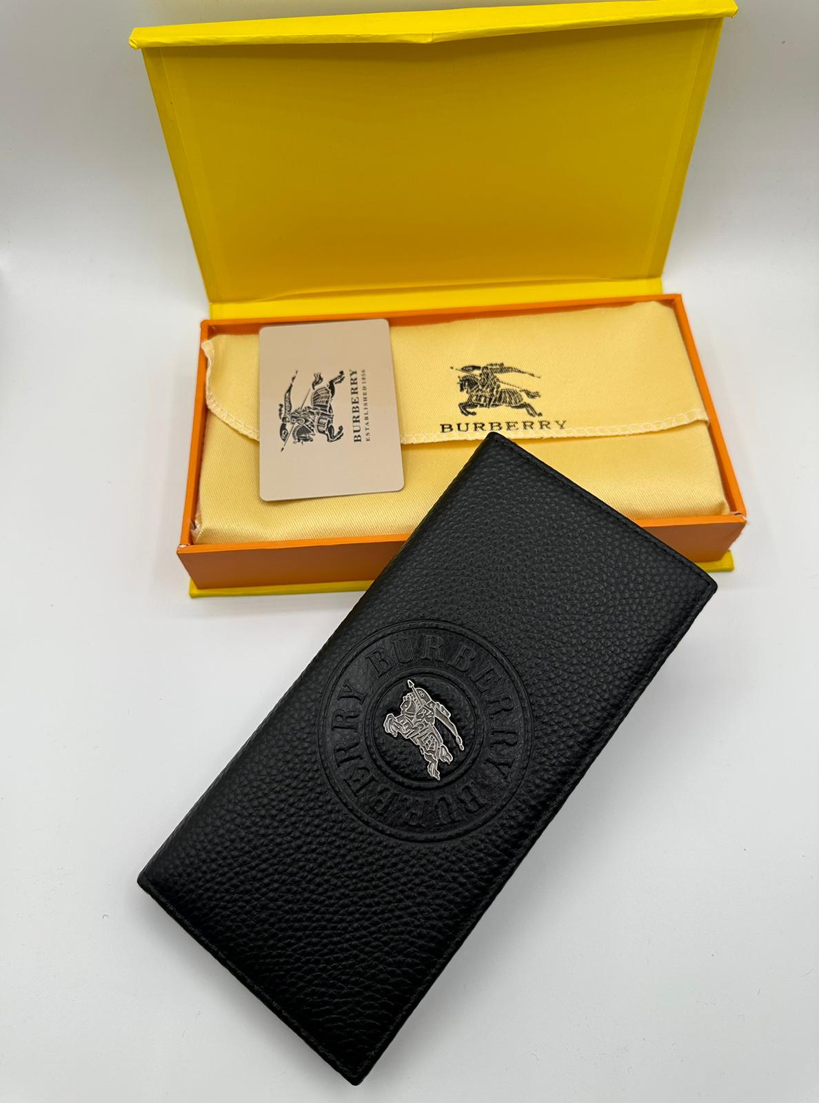 burberry premium black long wallet burberry premium black long wallet