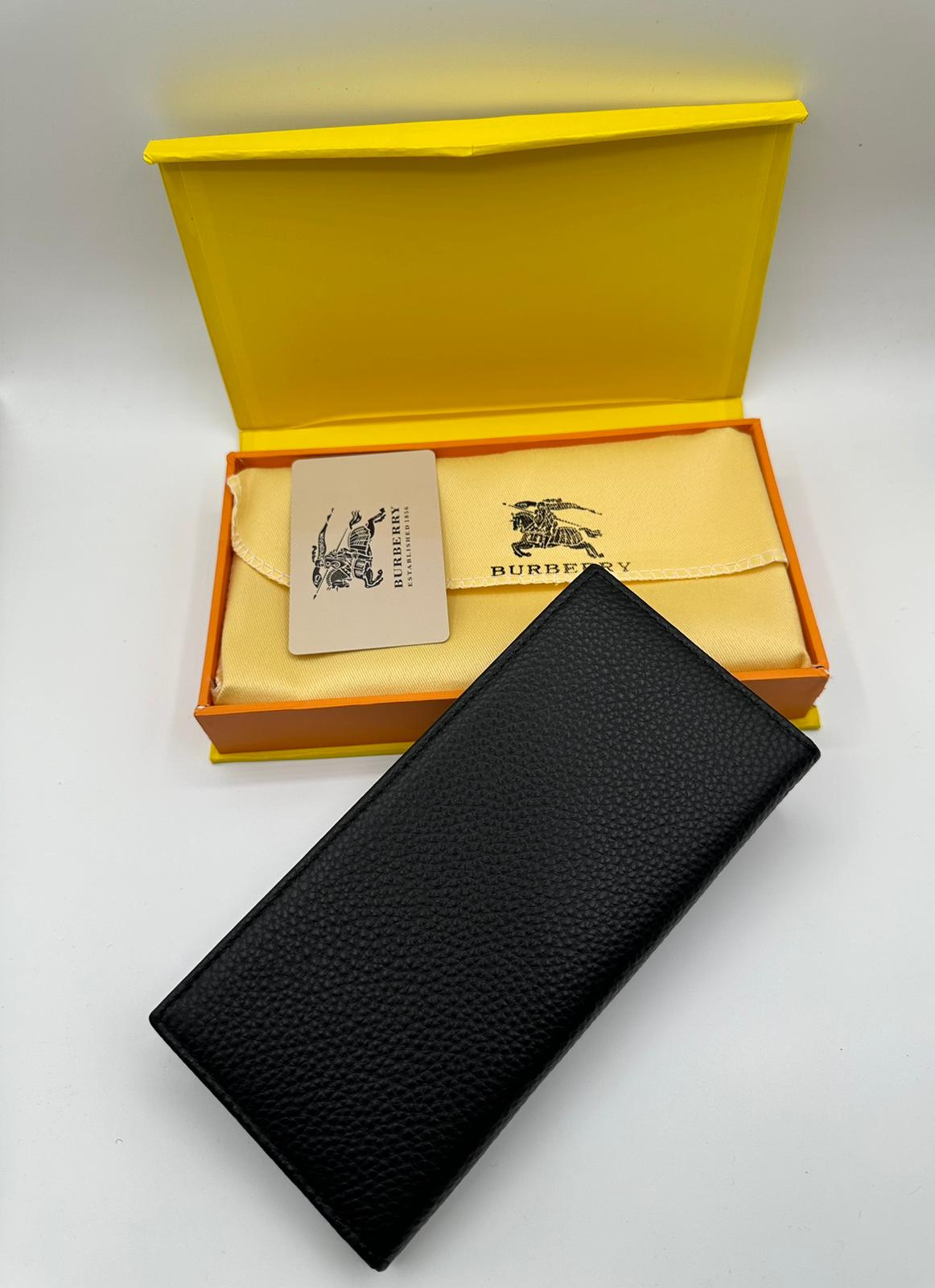 burberry premium black long wallet burberry premium black long wallet