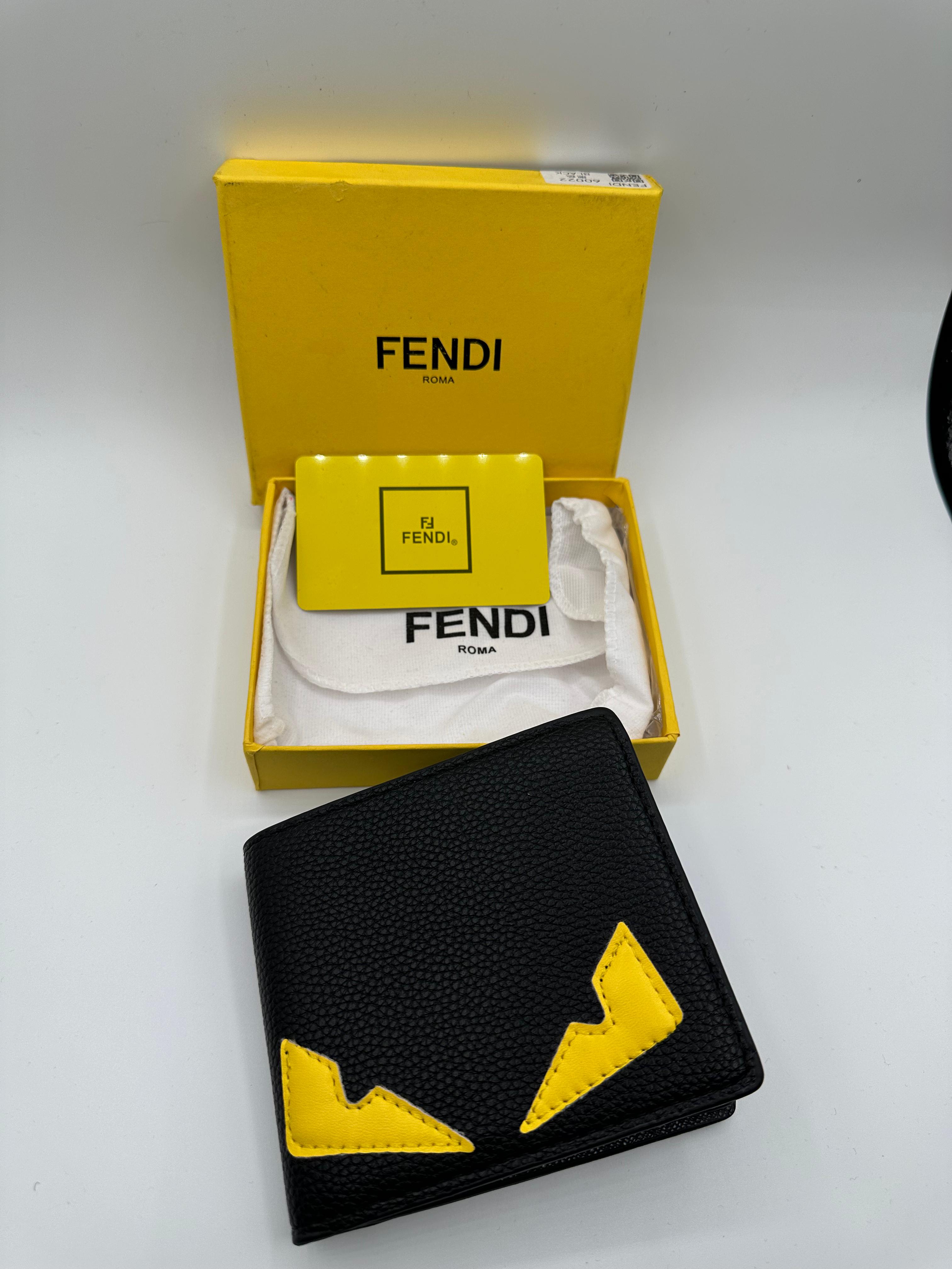 fendi premium black wallet fendi premium black wallet