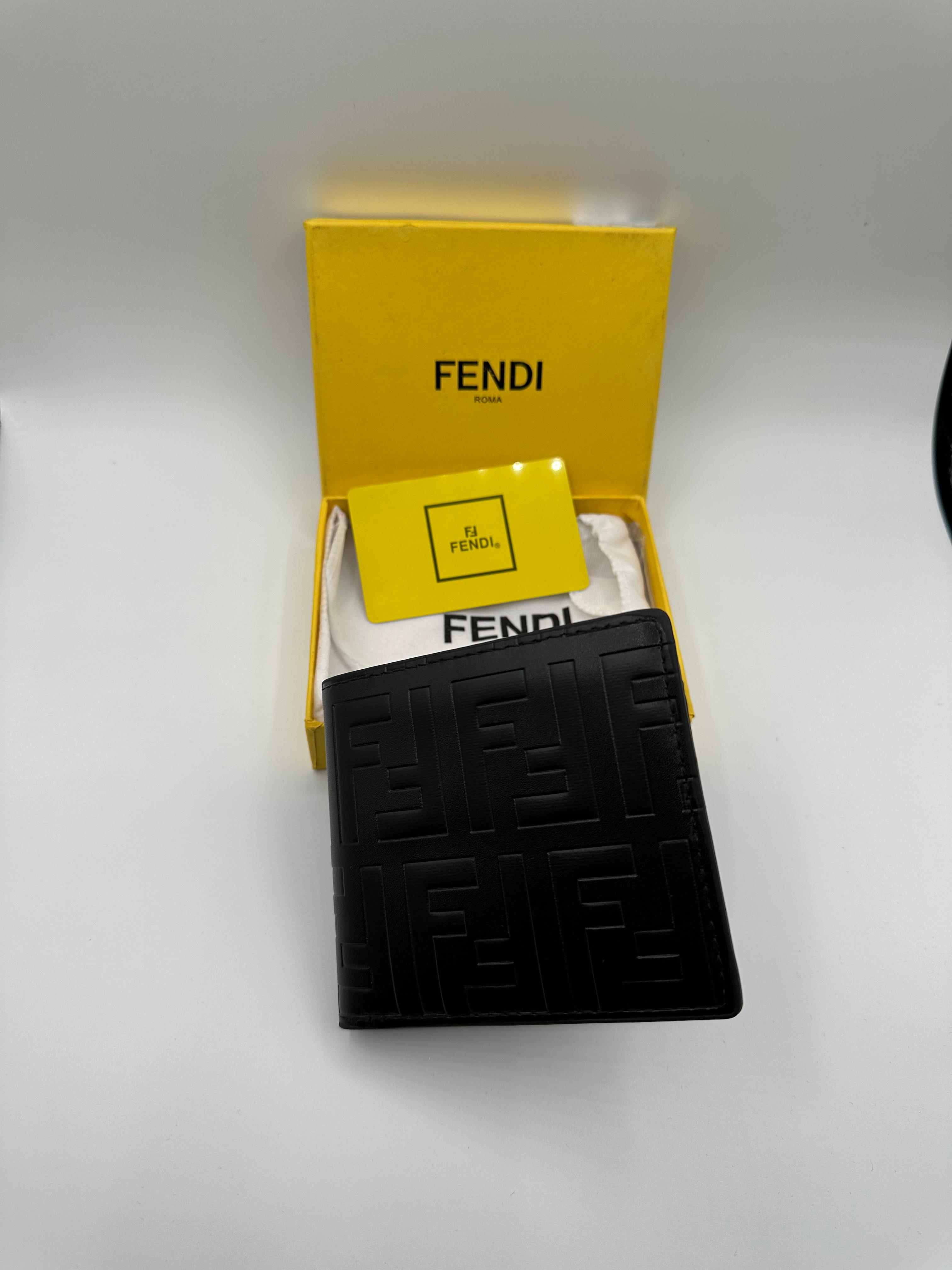 fendi premium black wallet fendi premium black wallet