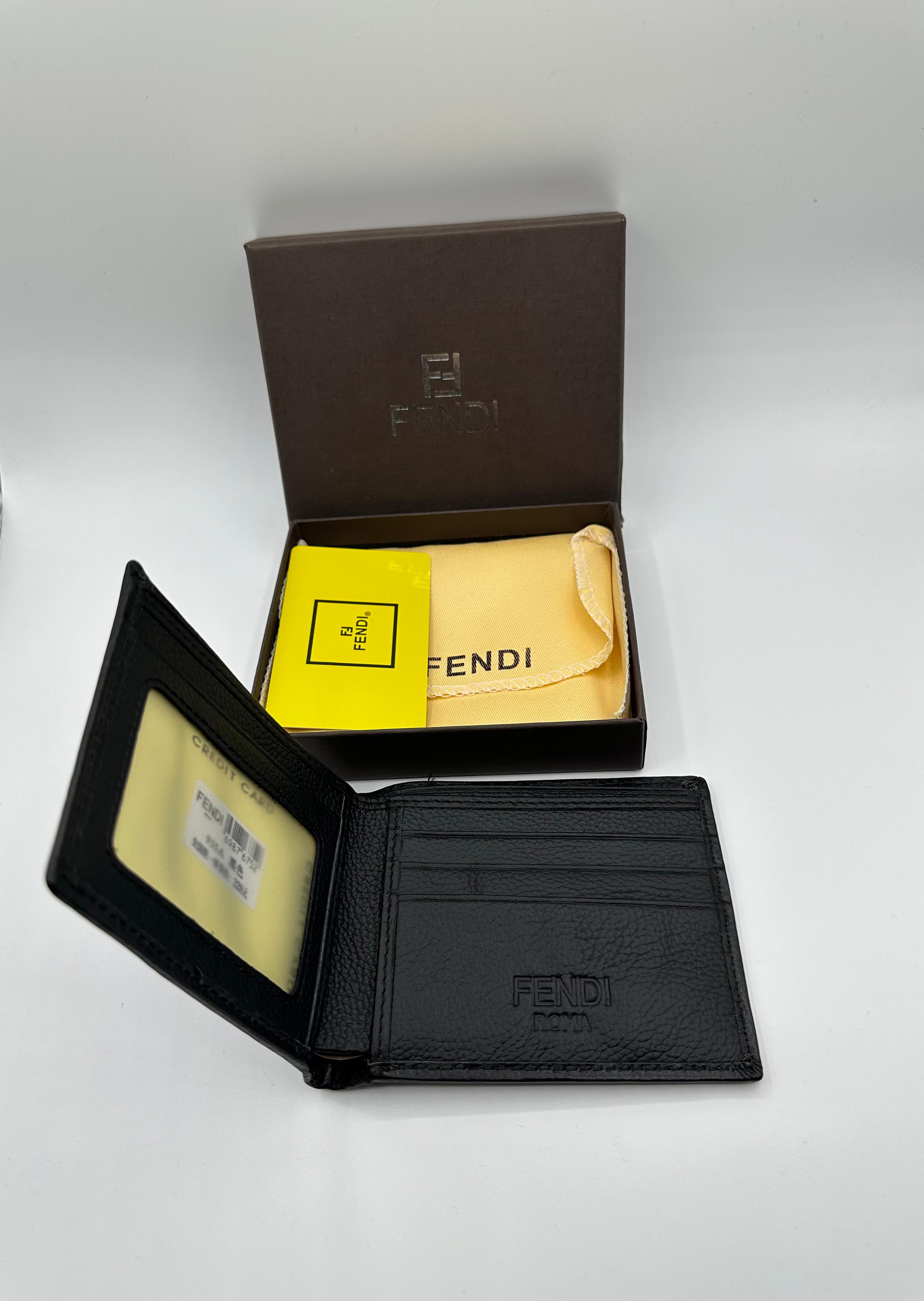 fendi premium black wallet fendi premium black wallet