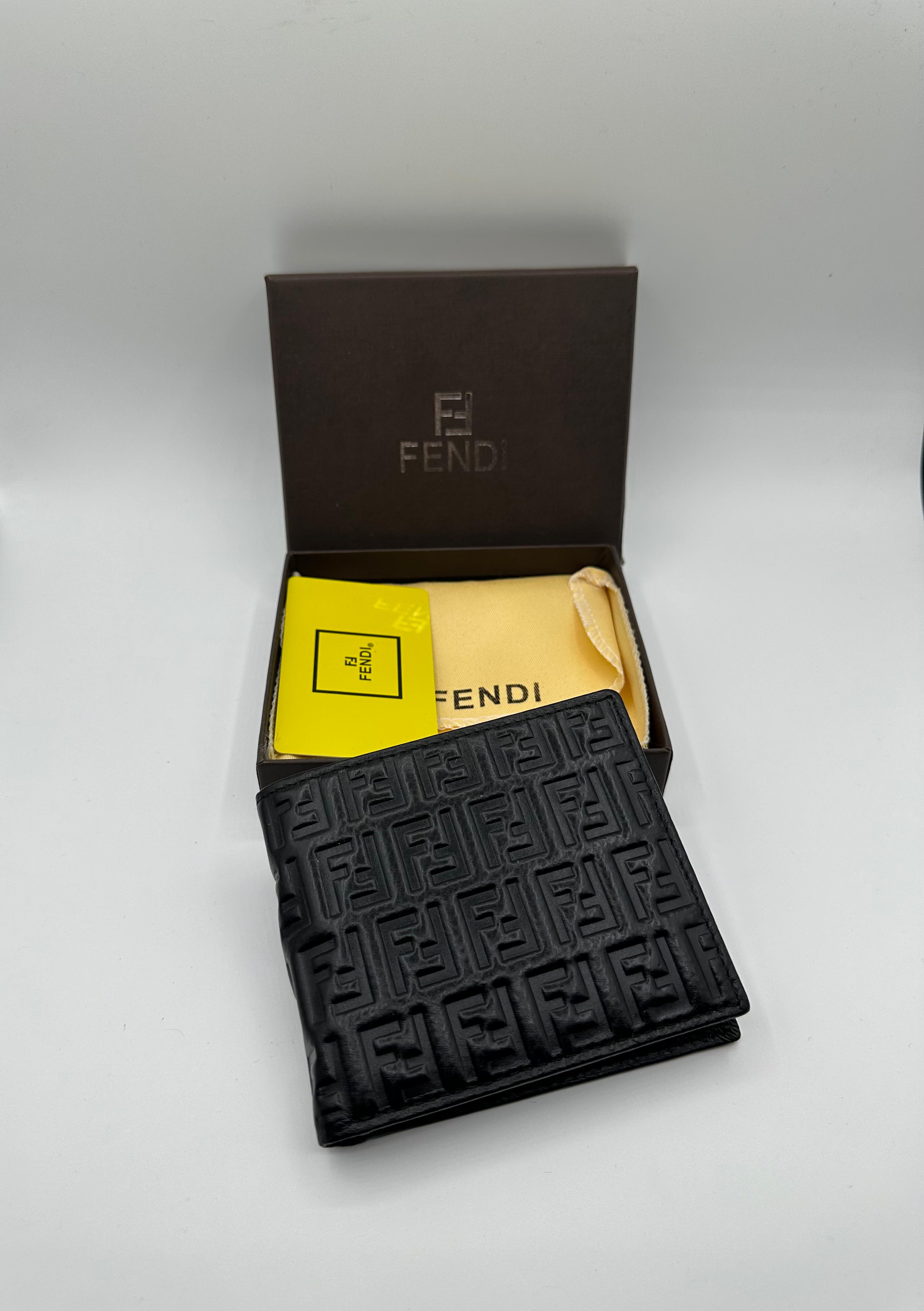 fendi premium black wallet fendi premium black wallet