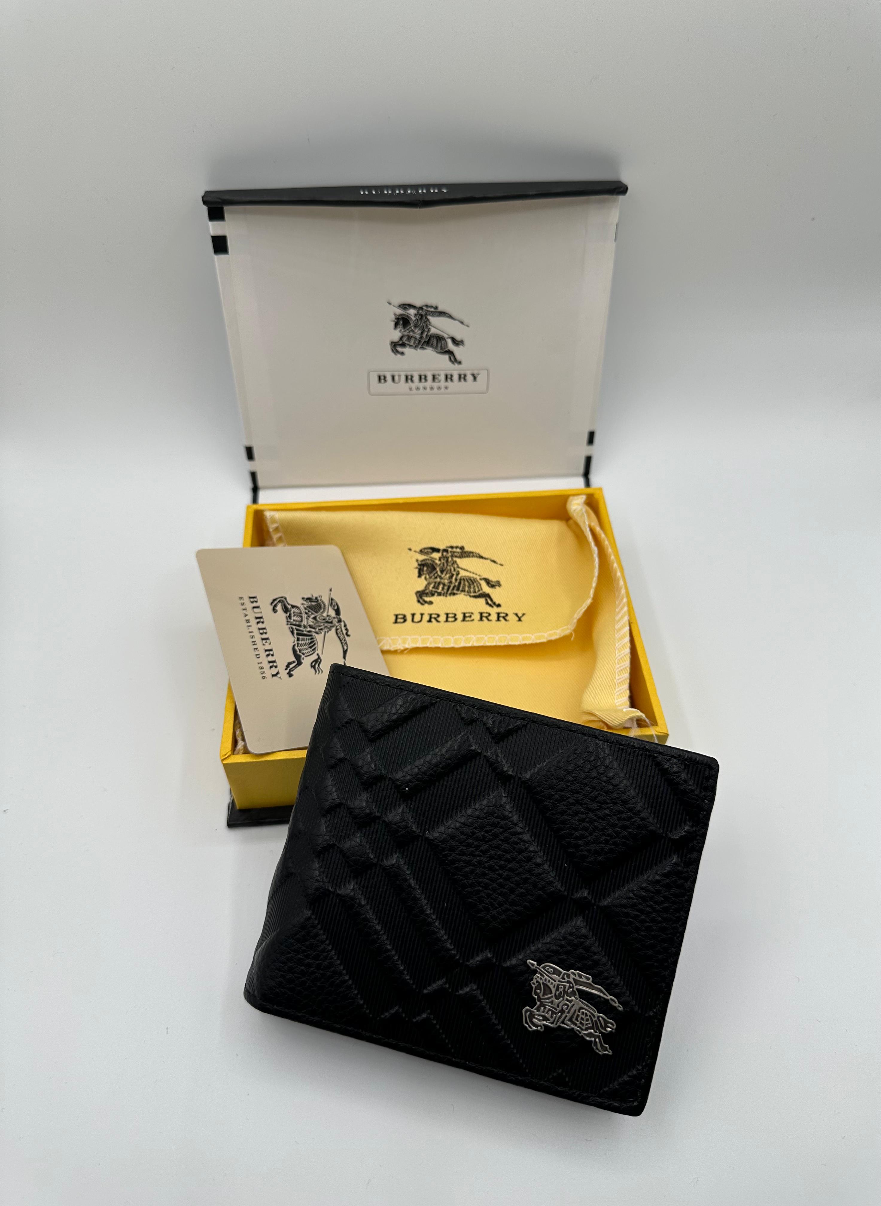 burberry premium black wallet burberry premium black wallet