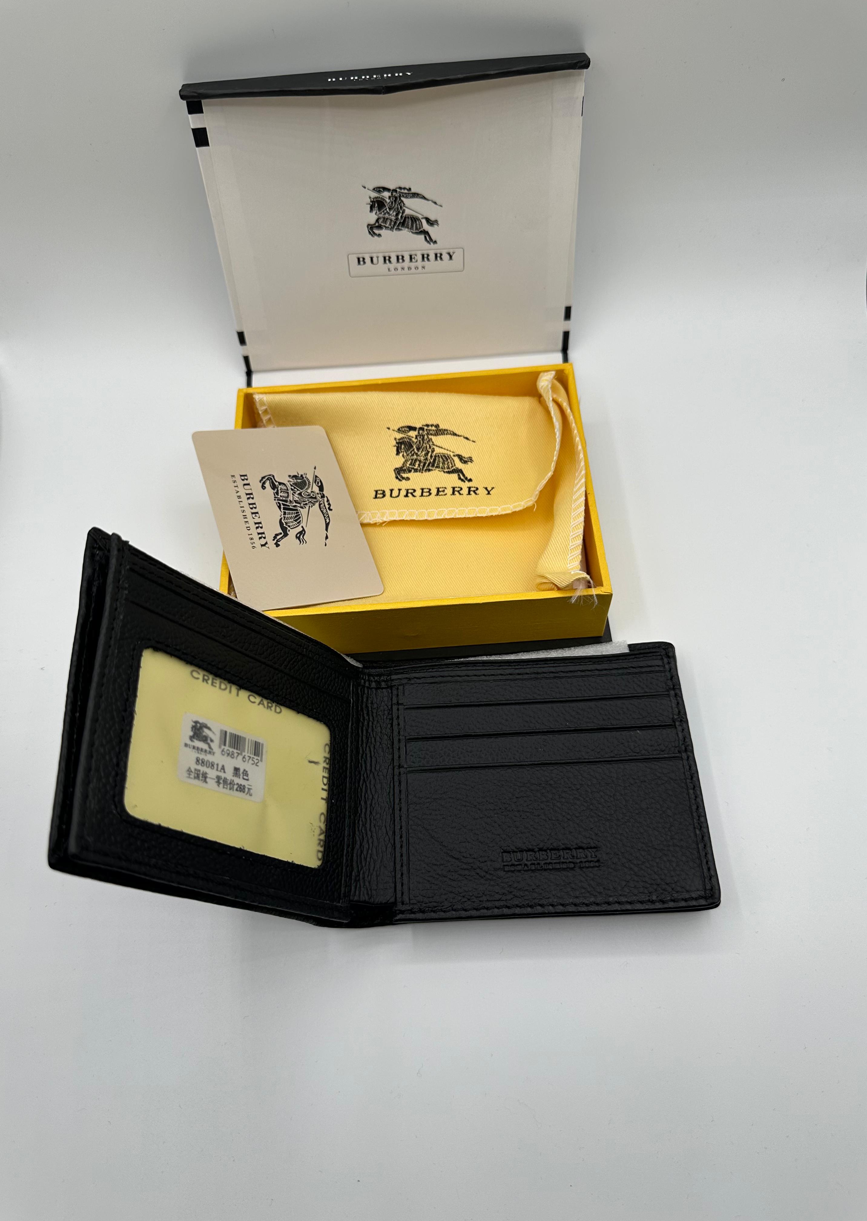 burberry premium black wallet burberry premium black wallet