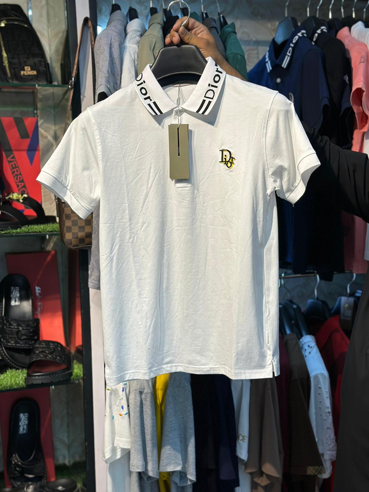 dior men polo shirt with logo dior men polo shirt with logo