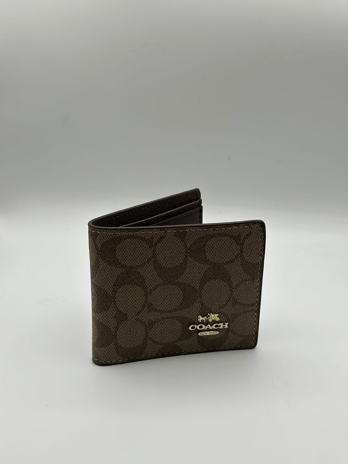 coach premium brown wallet coach premium brown wallet