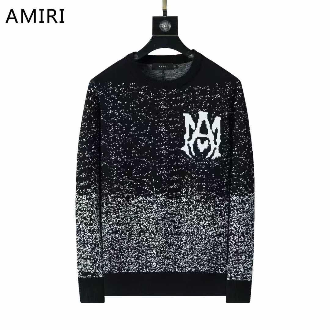 amiri premium quality all over printed black sweater shirt amiri premium quality all over printed black sweater shirt
