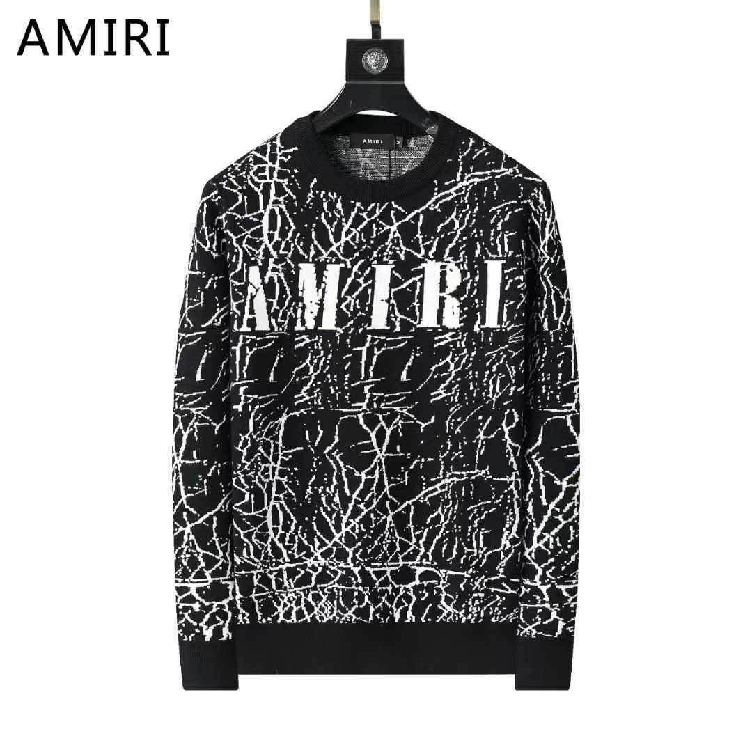 amiri premium quality all over printed black sweater shirt amiri premium quality all over printed black sweater shirt