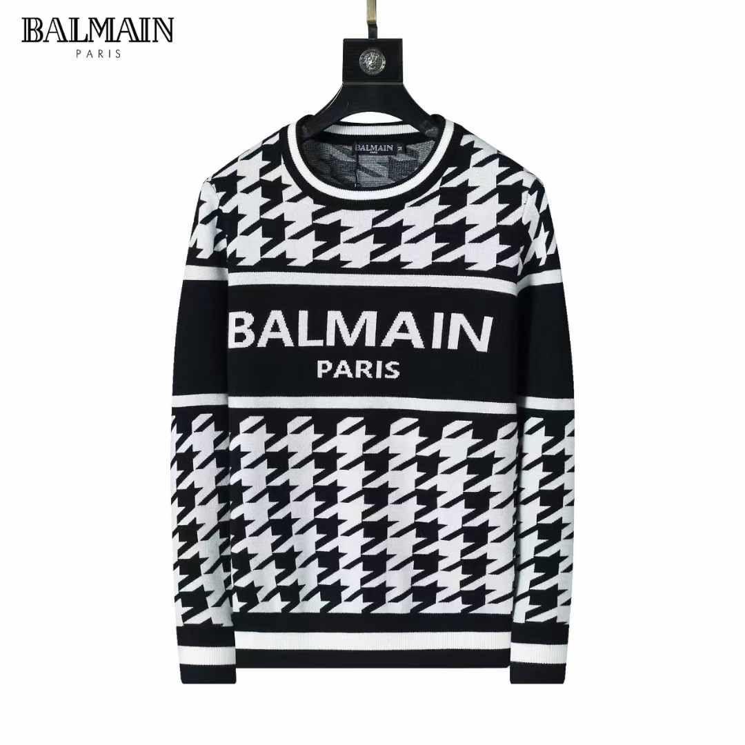 balmain premium quality all over printed sweater shirt balmain premium quality all over printed sweater shirt