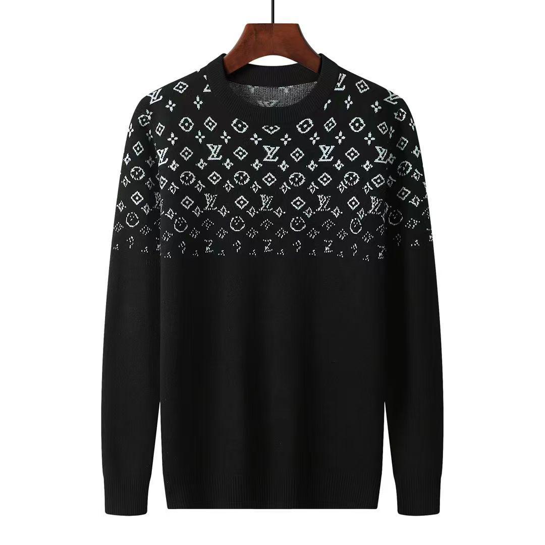 WhatsAppImage2024-11-19at20.01.46_1 LV Premium Quality Imported Printed Black Sweater Shirt