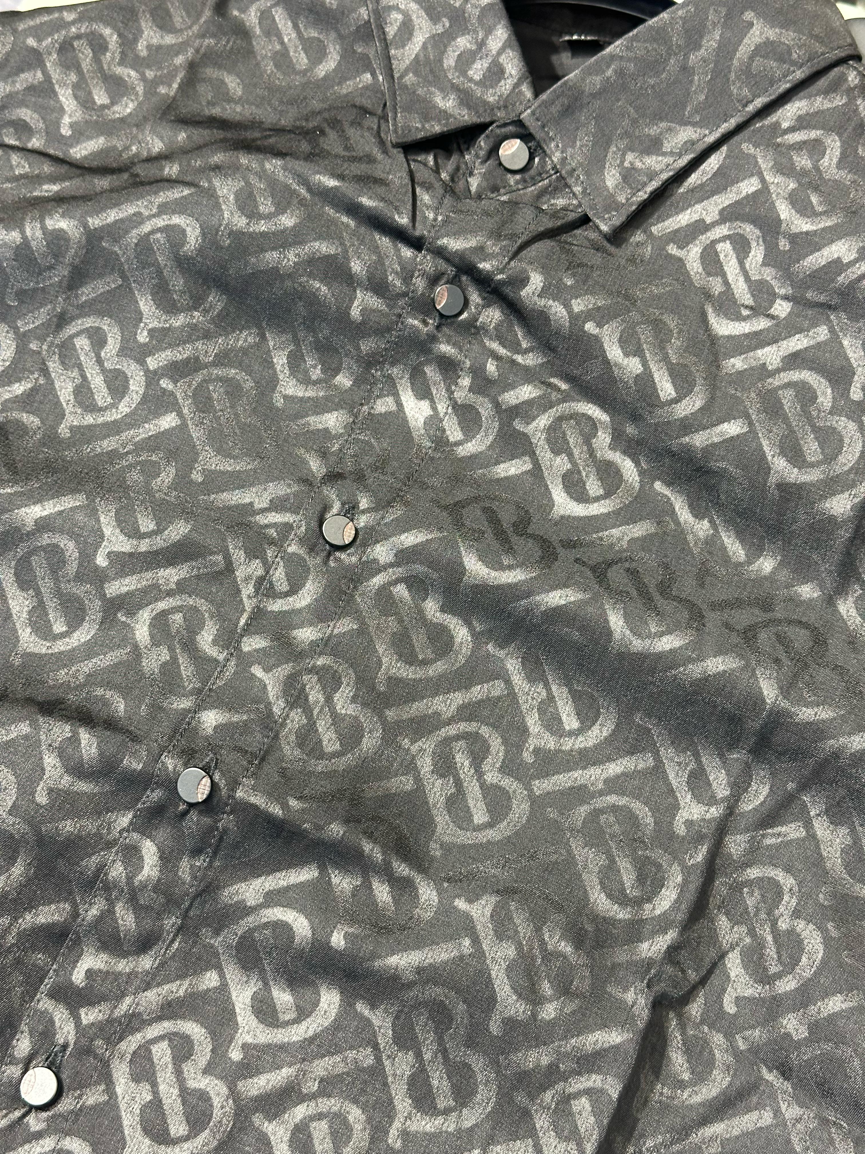 burberry premium quality all over printed casual shirt burberry premium quality all over printed casual shirt