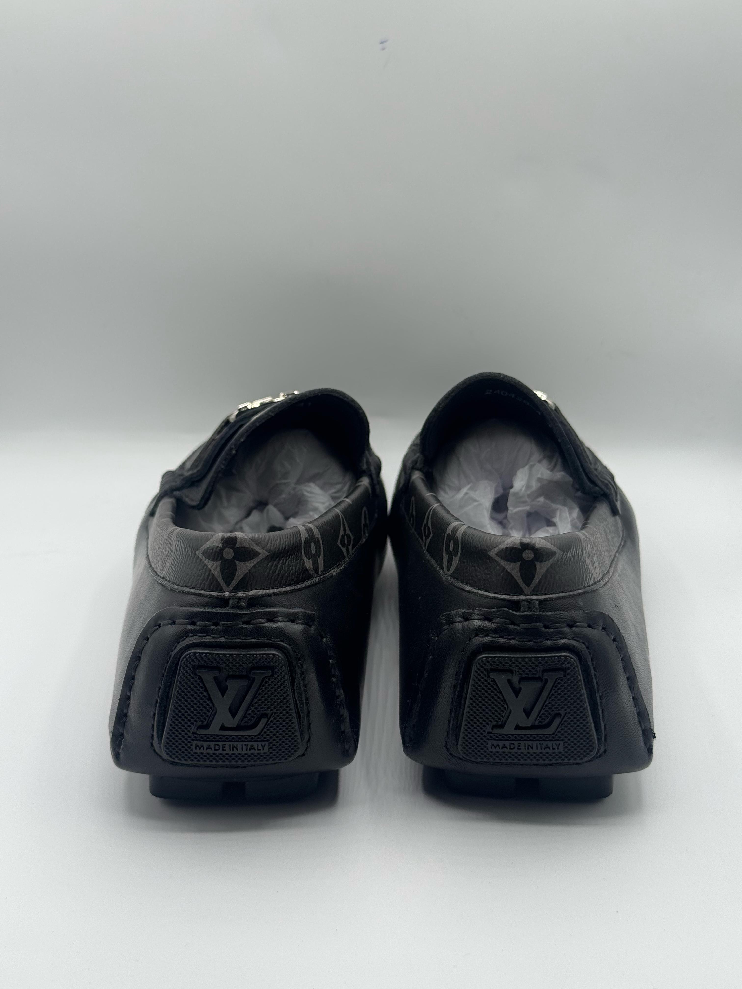 louis vuitton premium quality black loafer with buckle louis vuitton premium quality black loafer with buckle