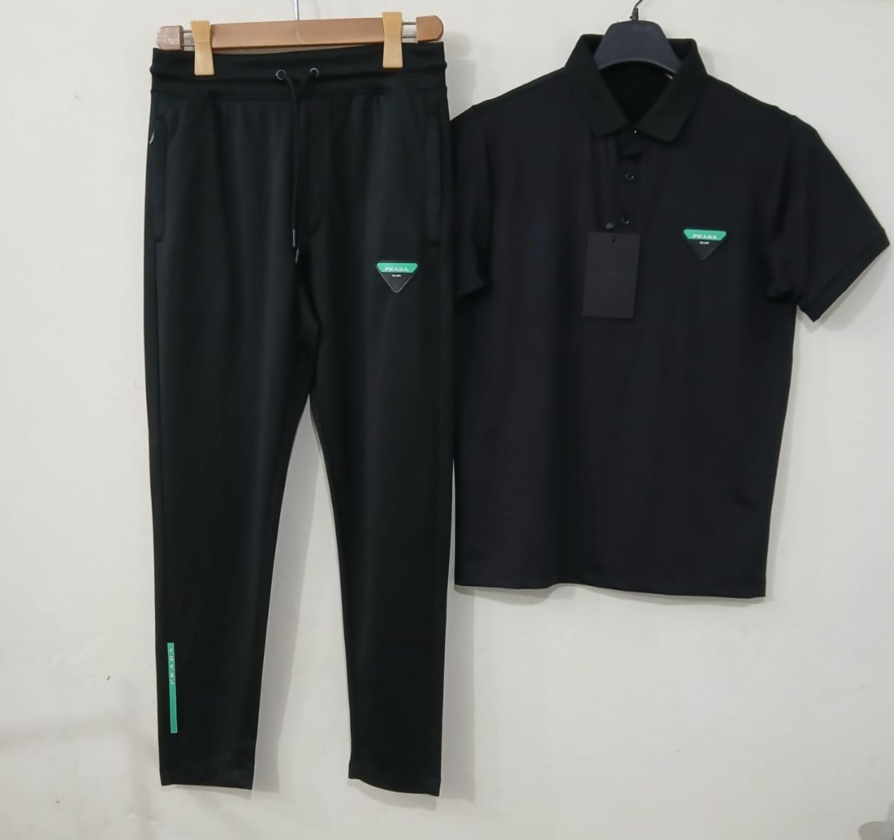 WhatsAppImage2025-04-24at15.14.27 Prada Premium Quality Soft Cotton Black Tracksuit