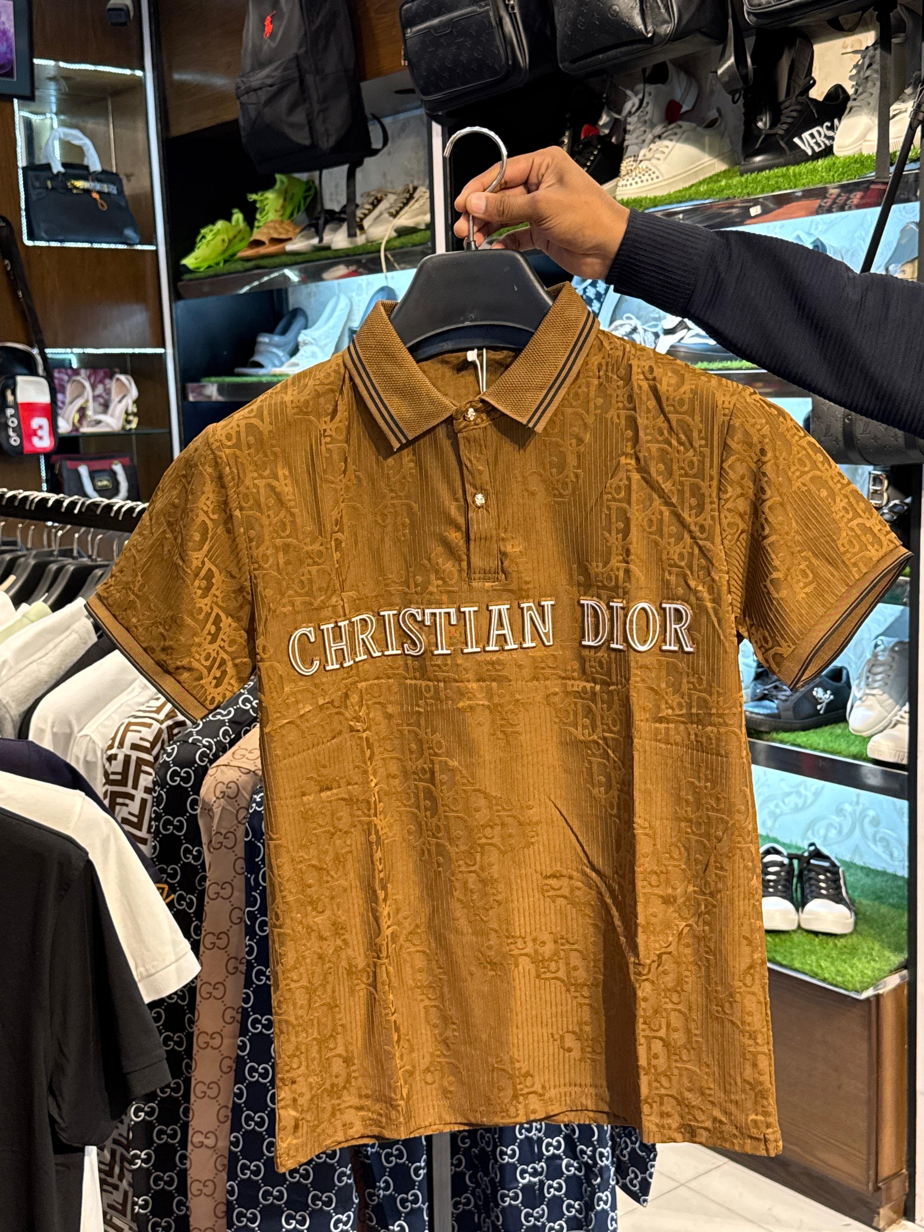 WhatsAppImage2025-05-27at20.43.08_2 Premium Quality Christian Dior Brown Polo Shirt