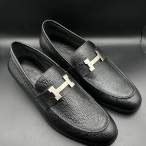 ysl women flat white slipper with logo (copy)